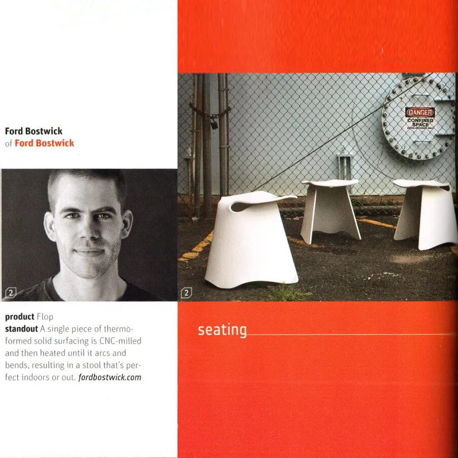 Corian stool in Interior Design