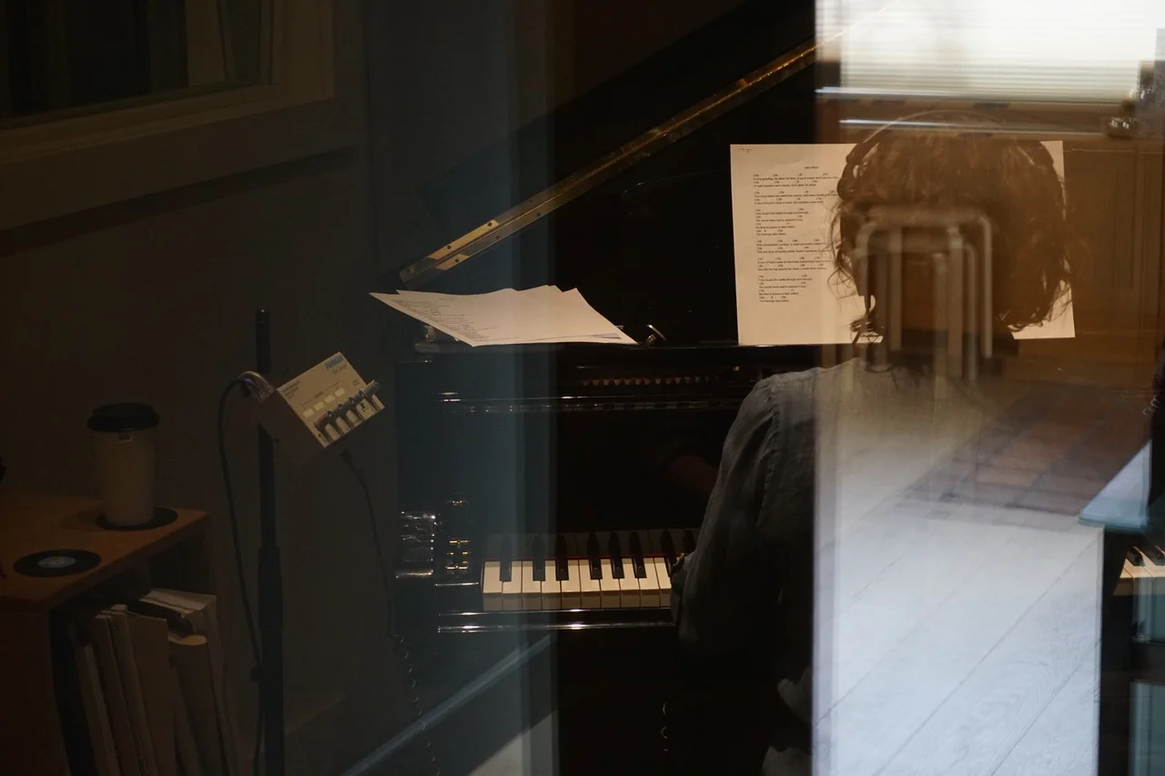 Tracking at Acme Hall Studios. Photo by Daniel Vatsky