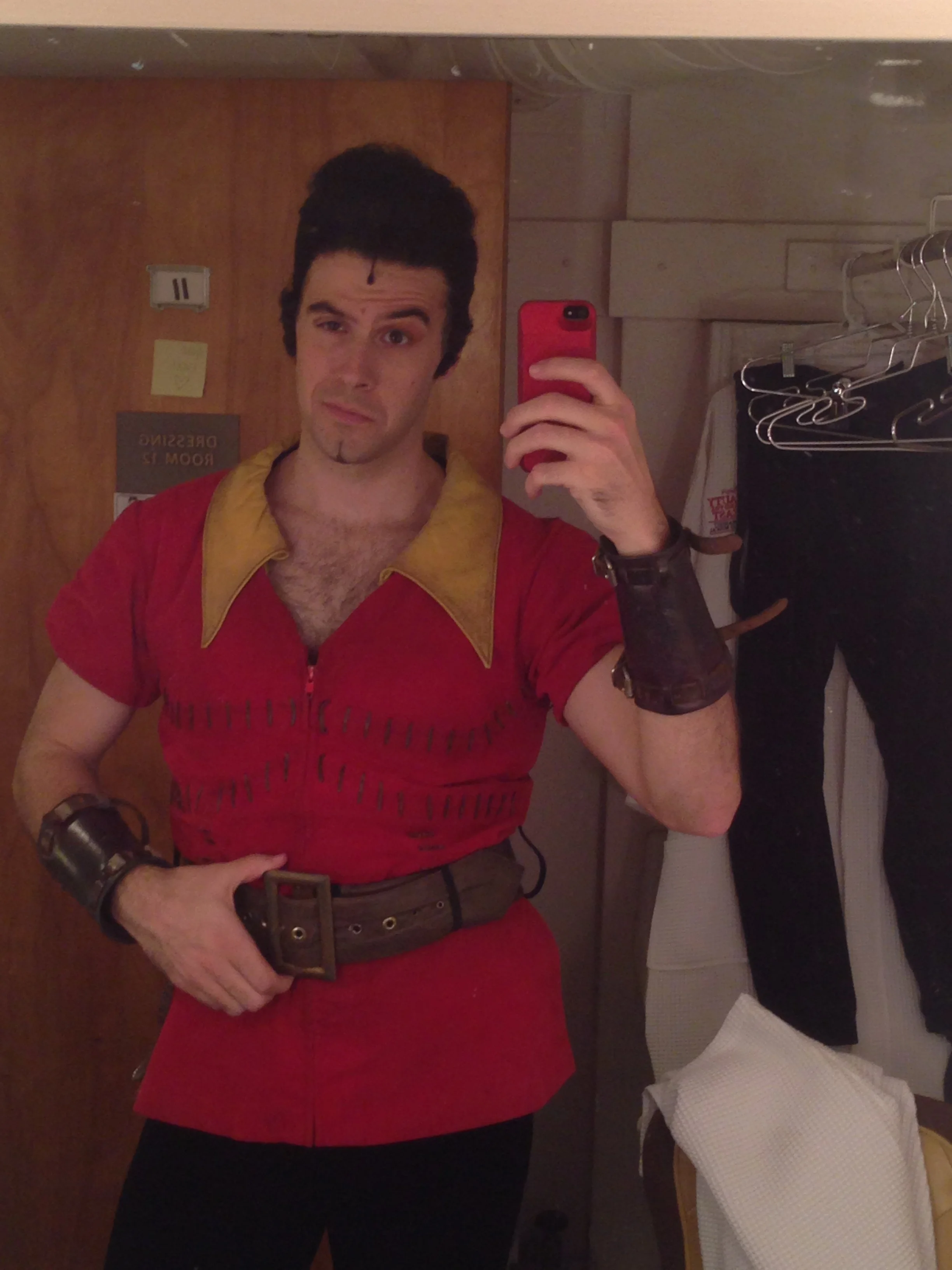 No one takes selfies like Gaston! - Beauty and the Beast, National Tour