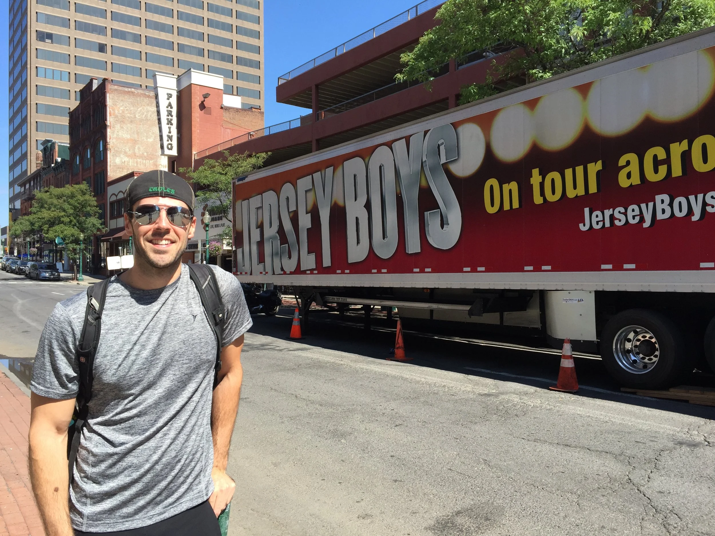 I think my Equity card is somewhere in that truck. - Jersey Boys, National Tour