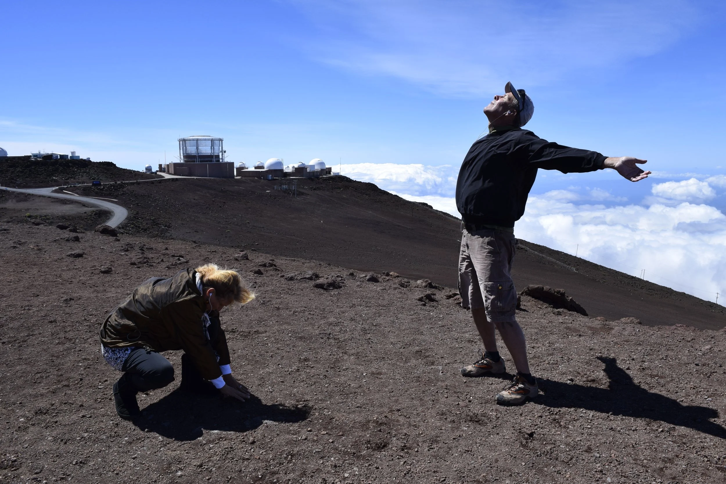 Rose & Joe atop Mt. Haleakala