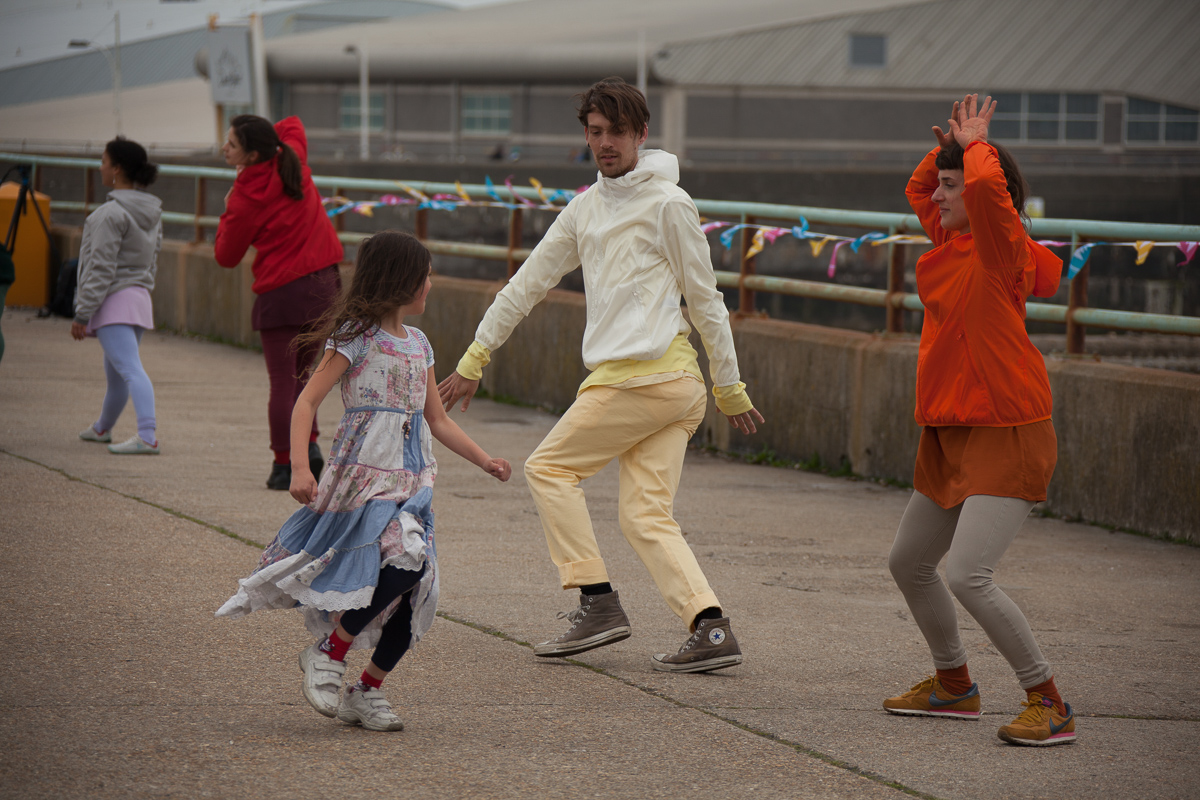 Dancers: Vanessa Abreu, Stella Papi, Luke Birch, Elisa Vassena Image: Gorm Ashurst