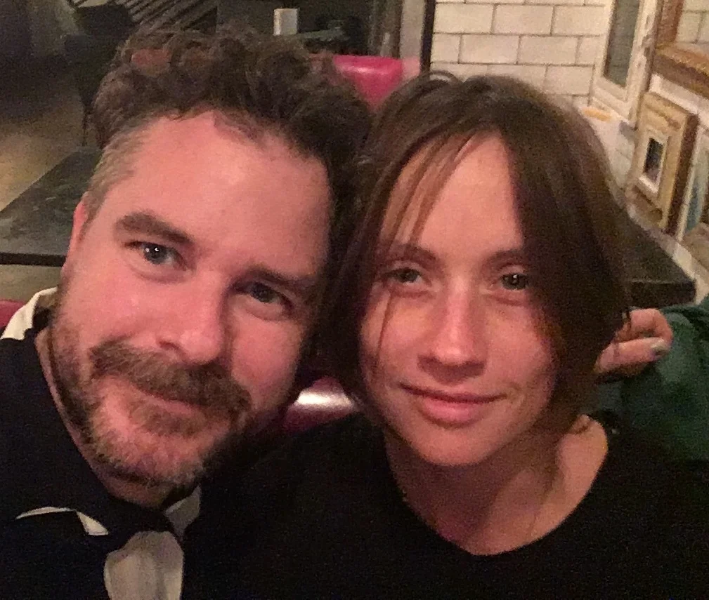 trying then and now: Chris and Janine