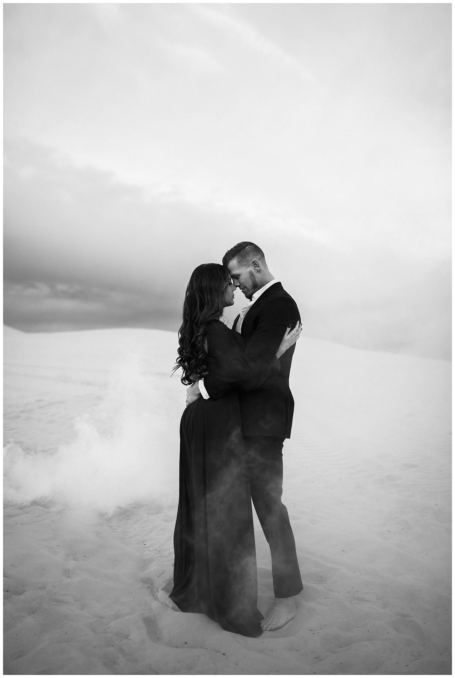 Smoke Bomb Photos in the Desert