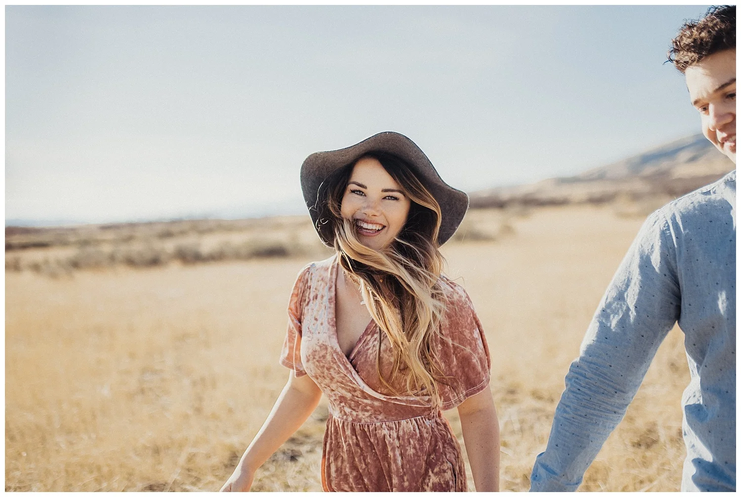 Velvet Dress Couples Session