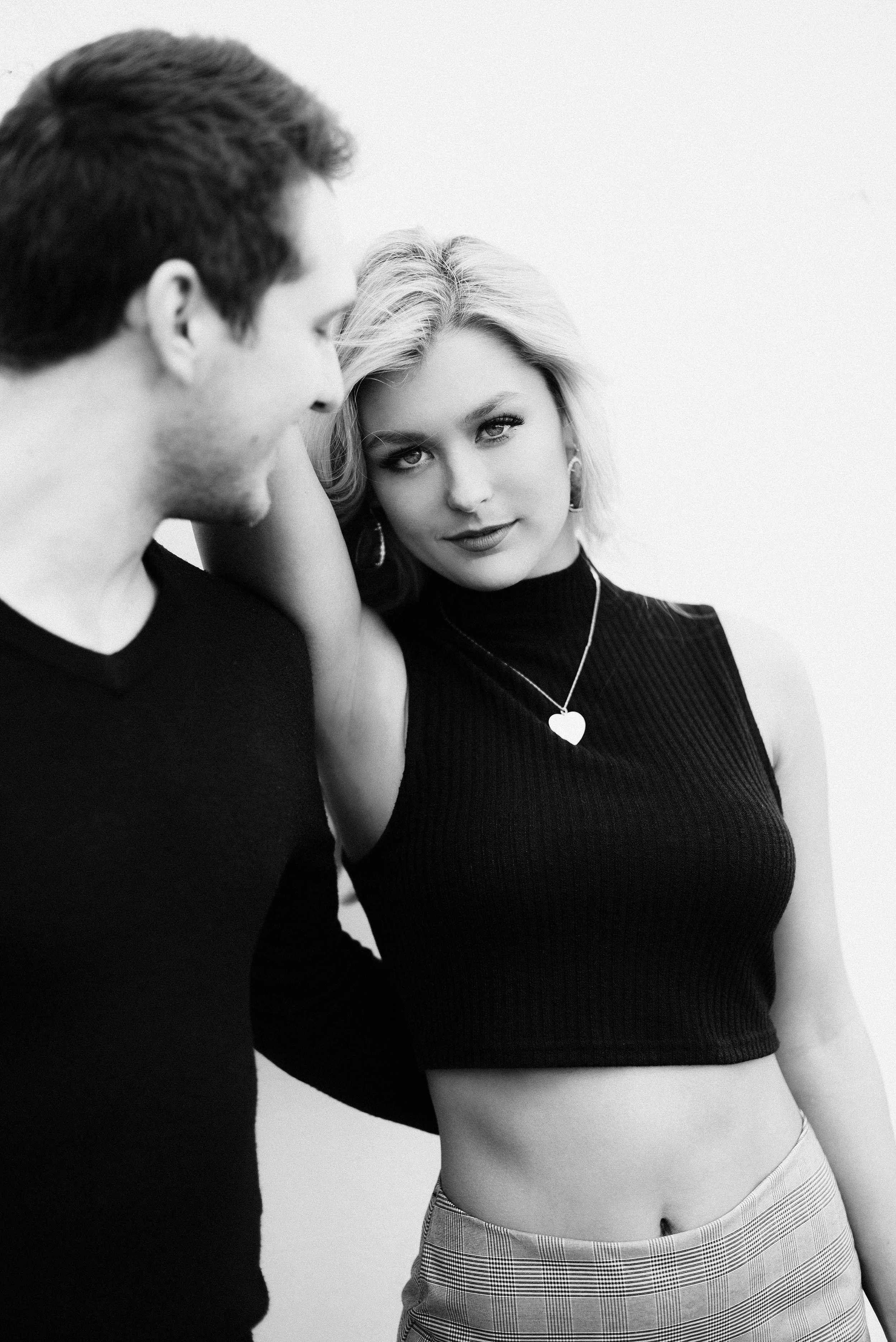 Couples Session at Dallas Bishop Art District
