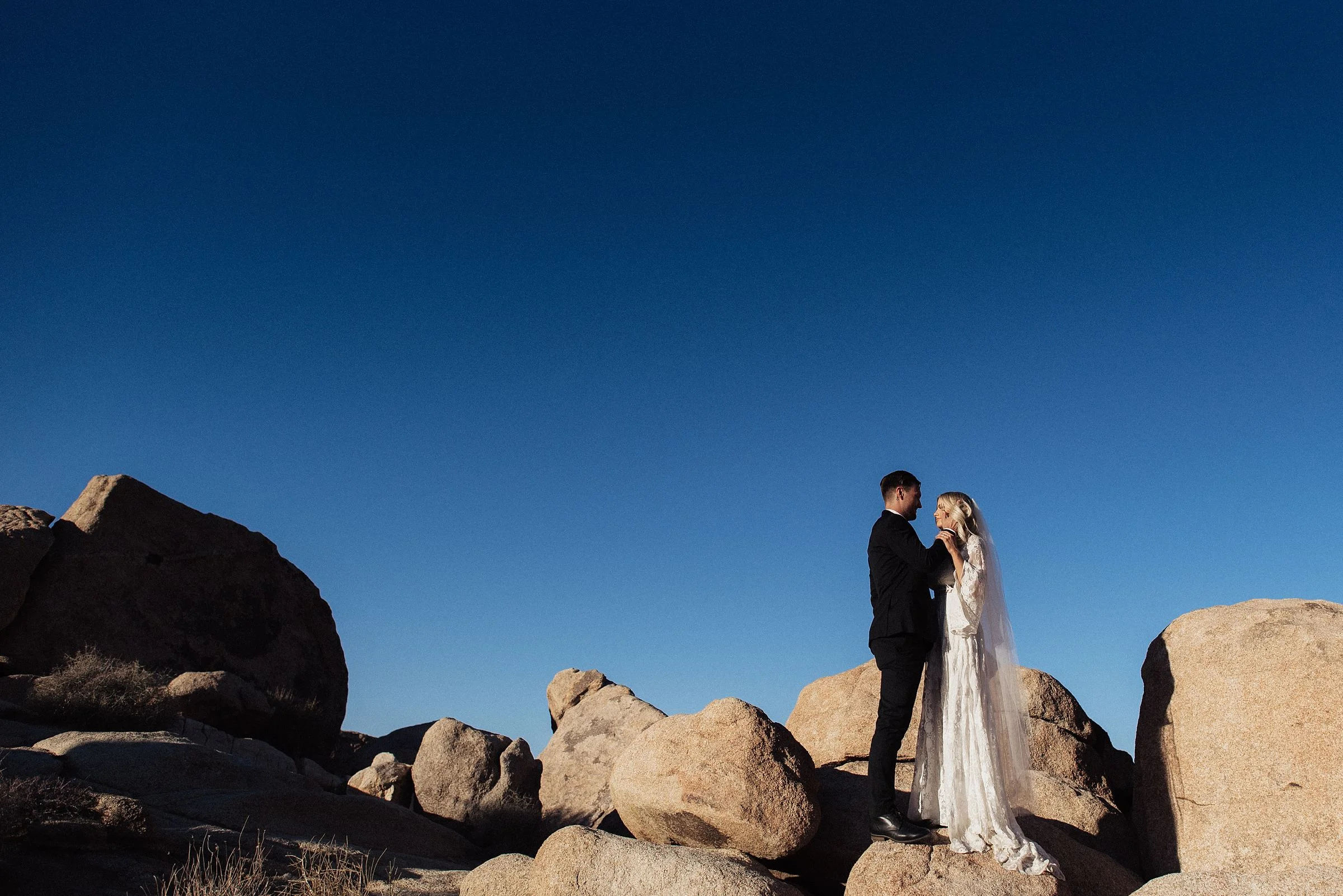 joshua tree wedding at cactus moon retreat