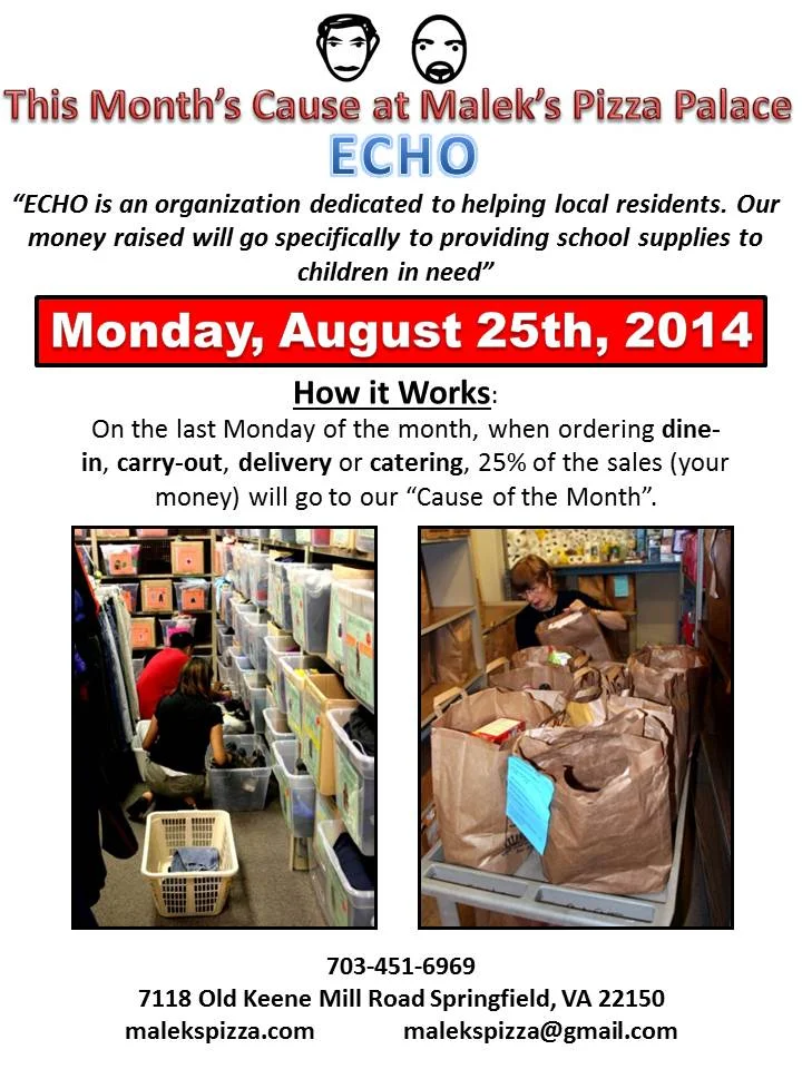 Malek's Charity Night is "ECHO"