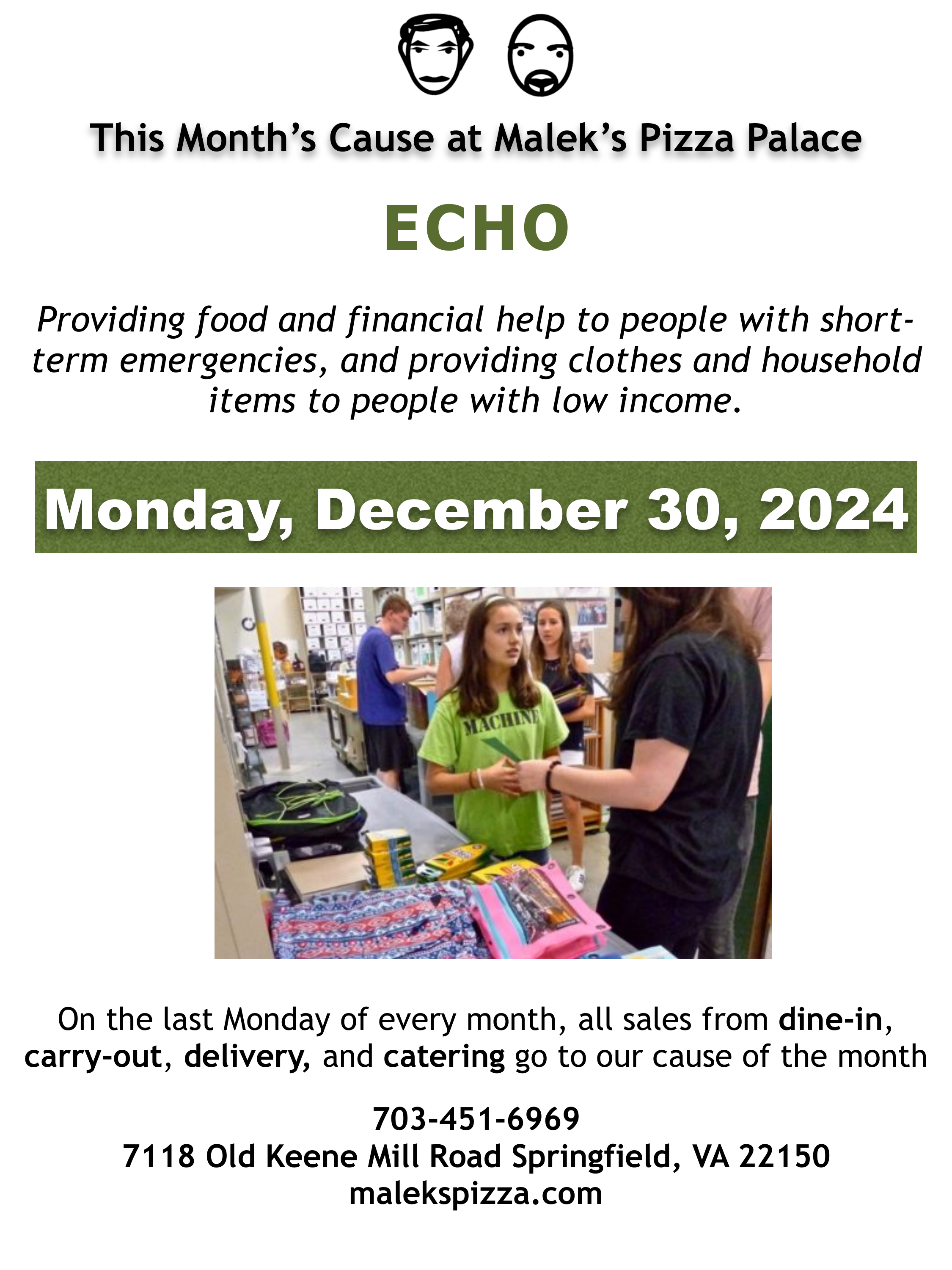 Last Monday at Malek's: ECHO