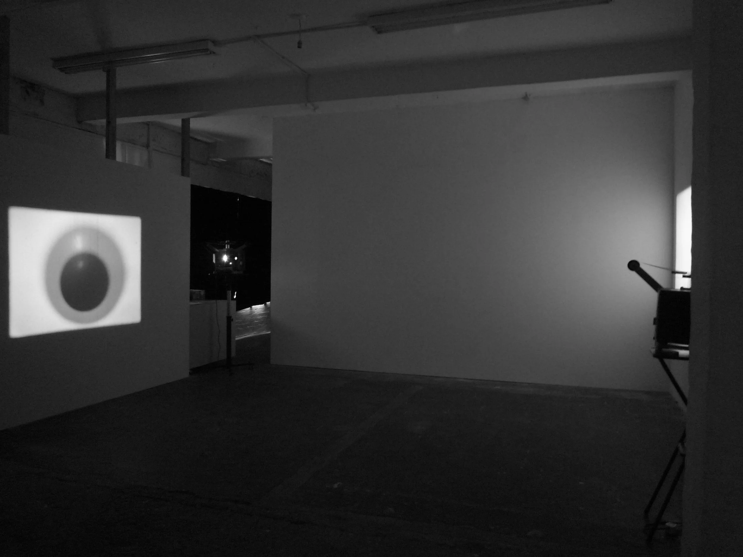 Attempt to bounce a ball from one projection into another (2013) 