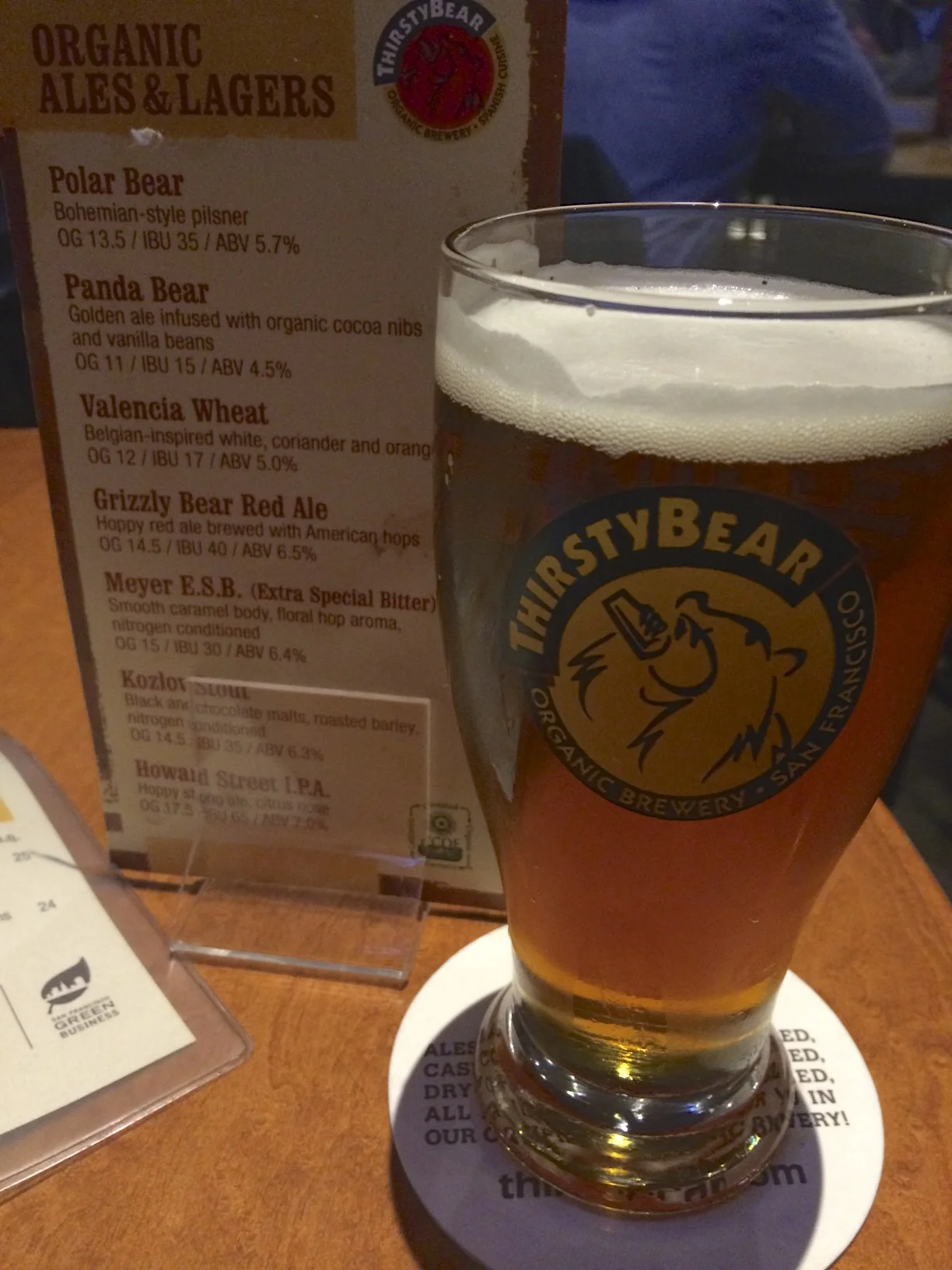 Polar Bear Wheat Beer