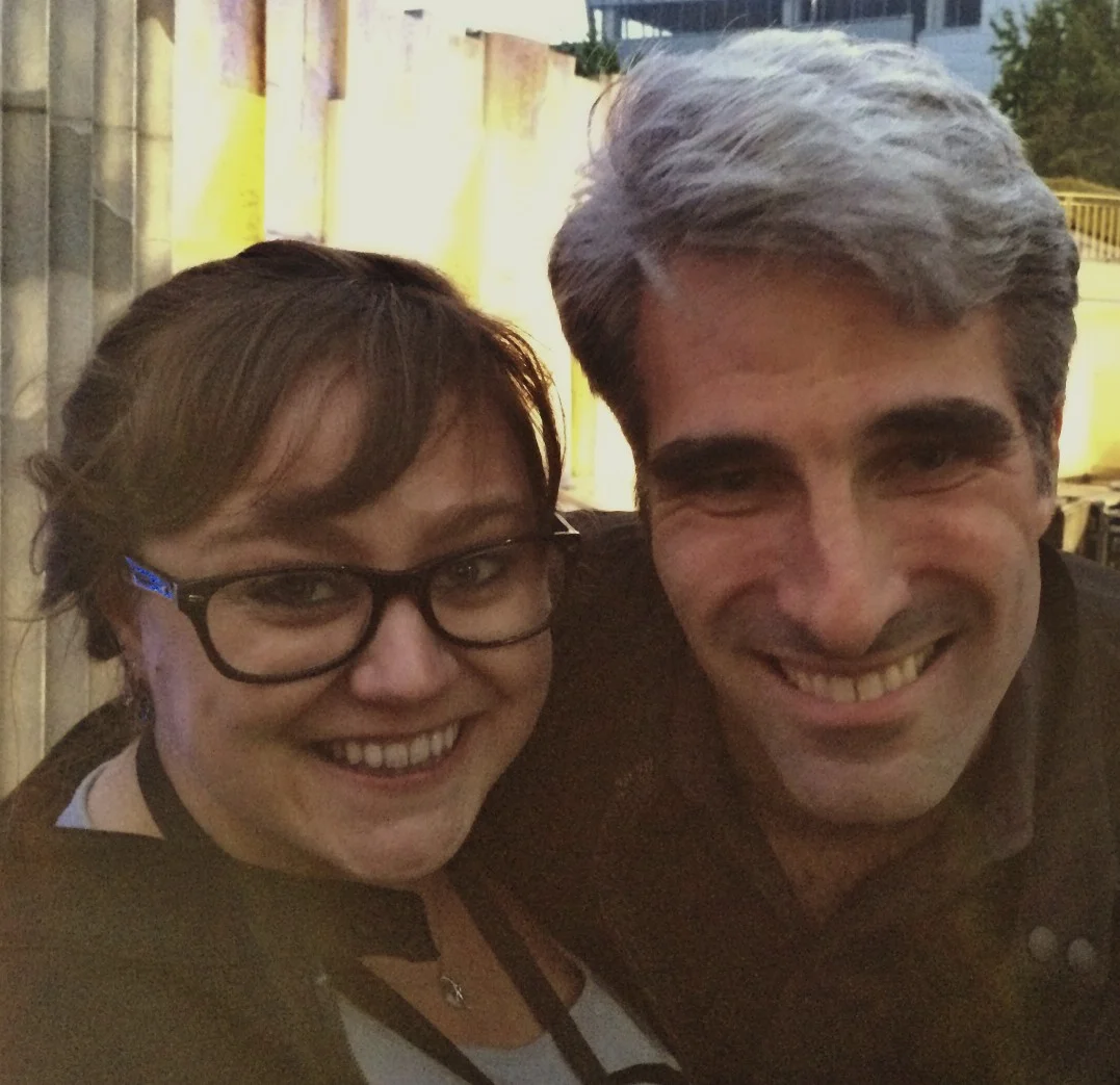 Saw Craig Federighi after the performance - Look at that HAIR!