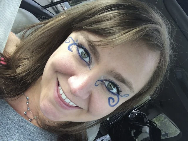 My Timey-Wimey makeup