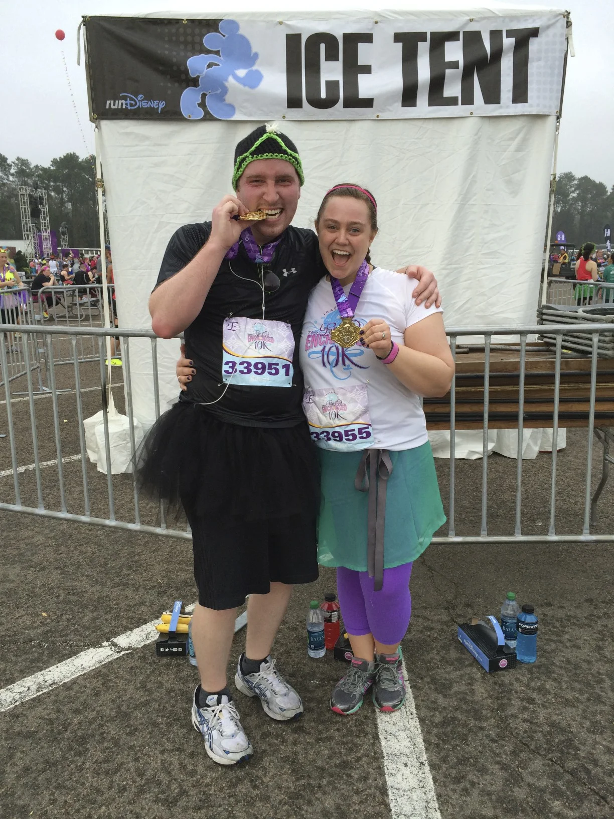 After the race!