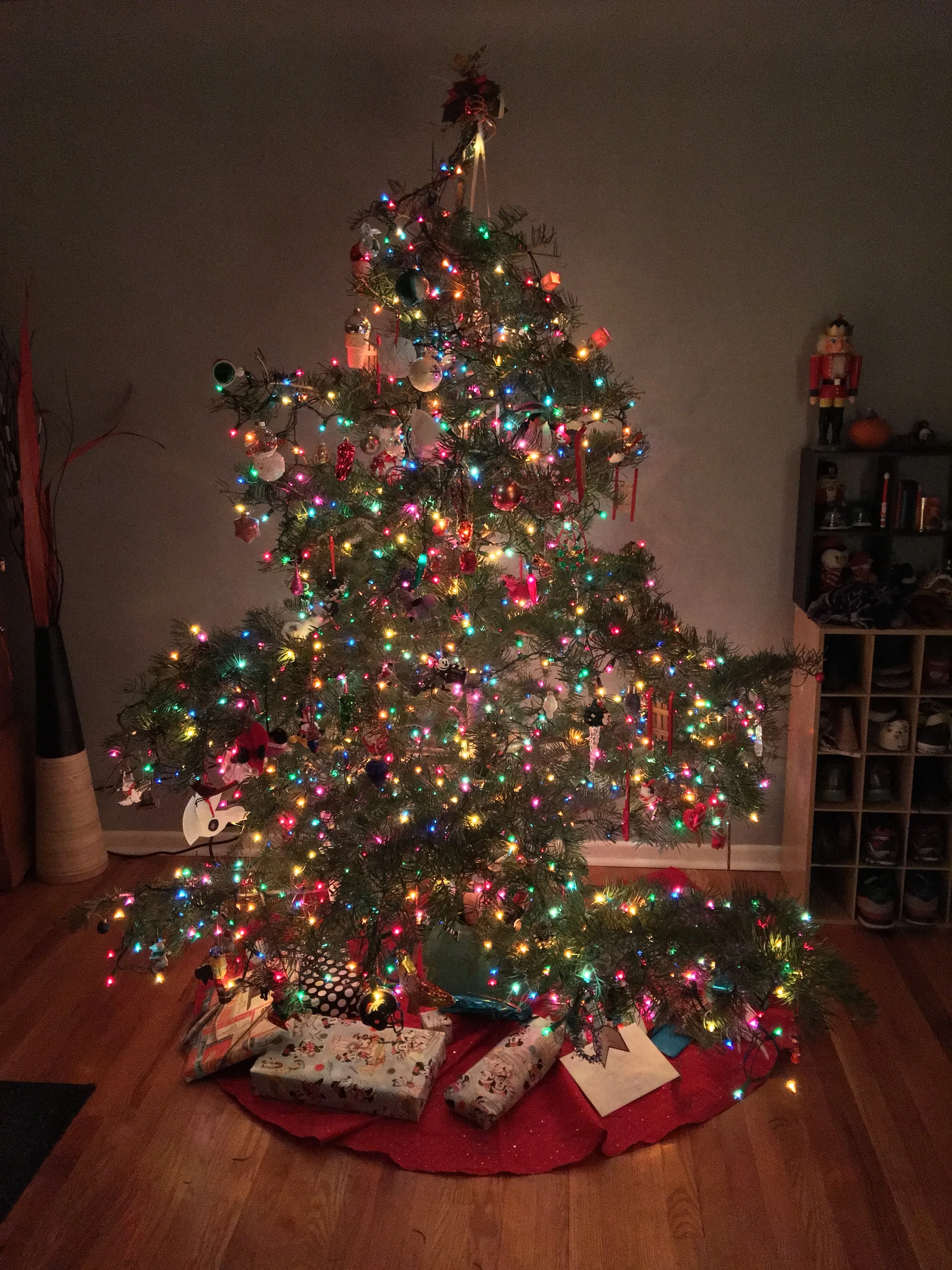 Our first tree in our first home