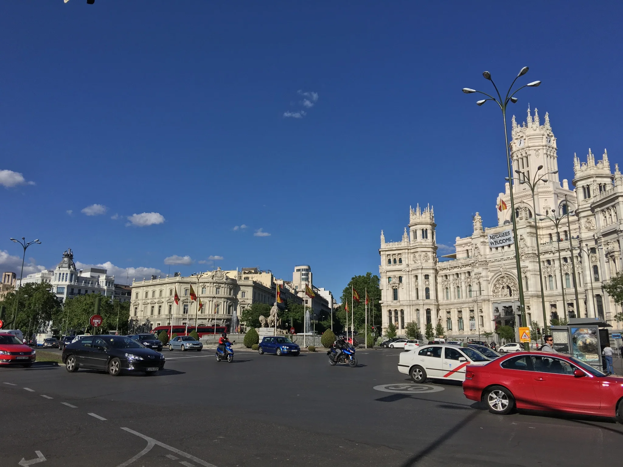 Plaza de Cibeles , where Real Madrid comes to celebrate - near Bellas Artes