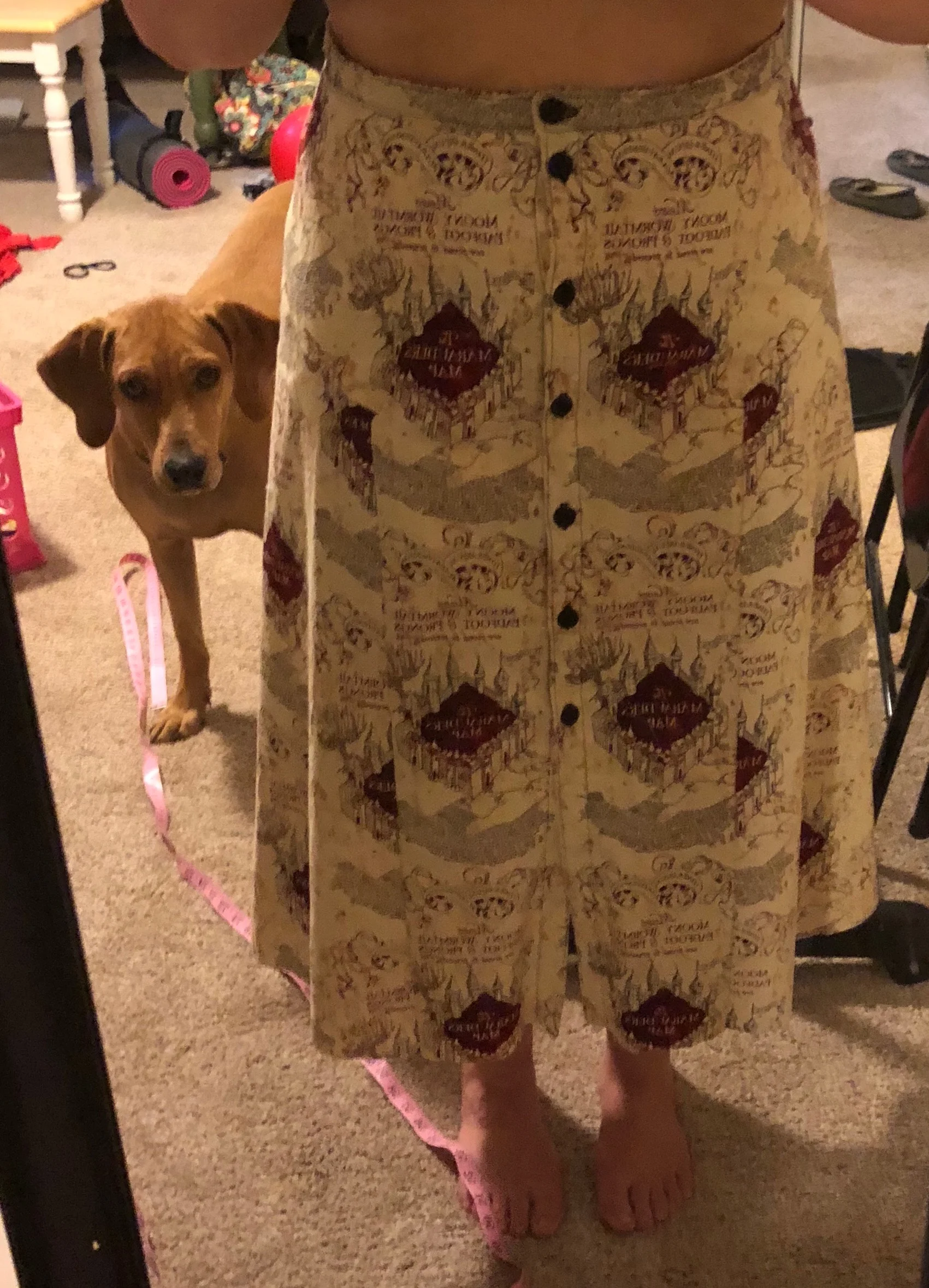 Pre-hem - plus a Ruby photobomb