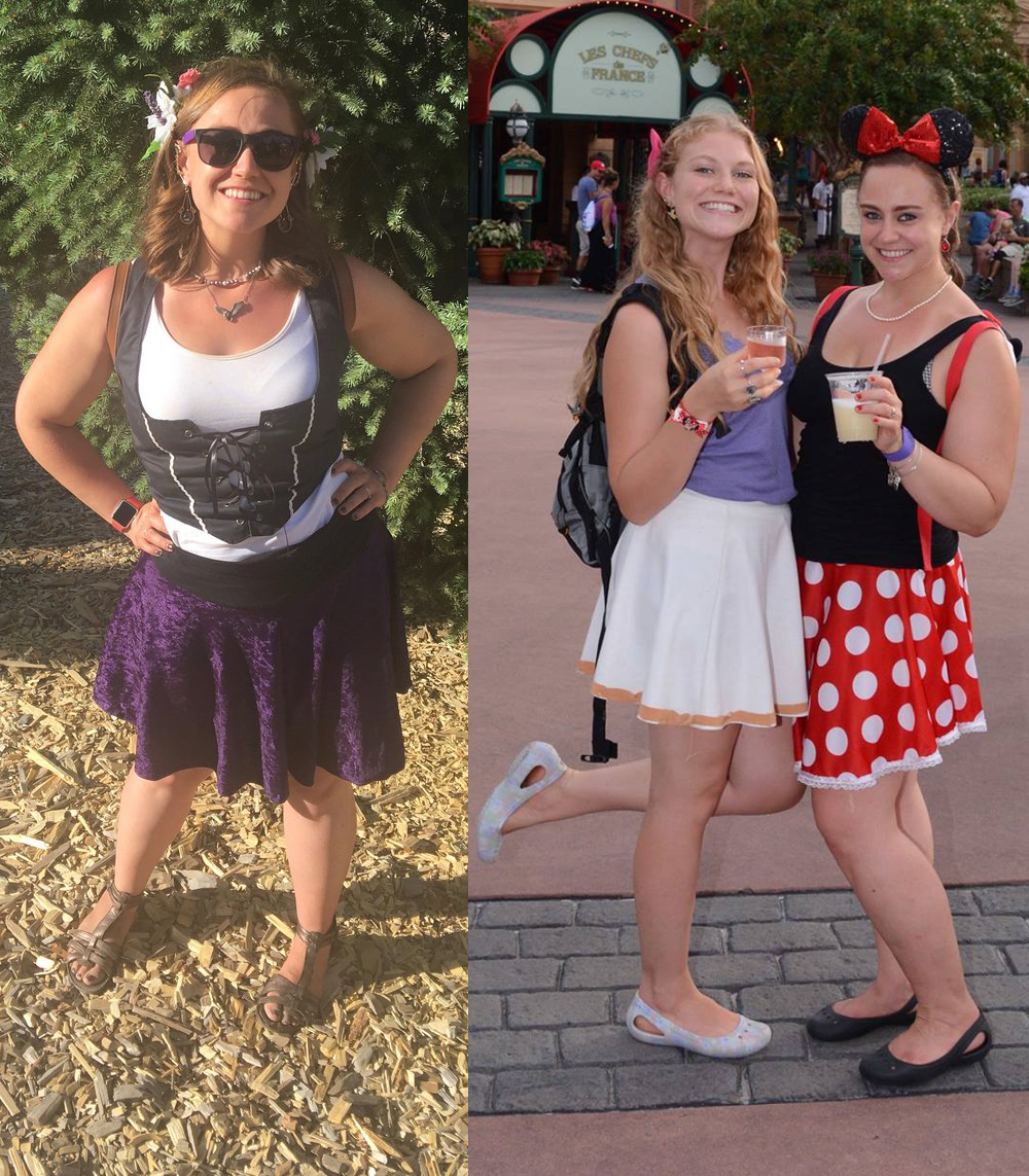The two other Tania Culottes I've sewn