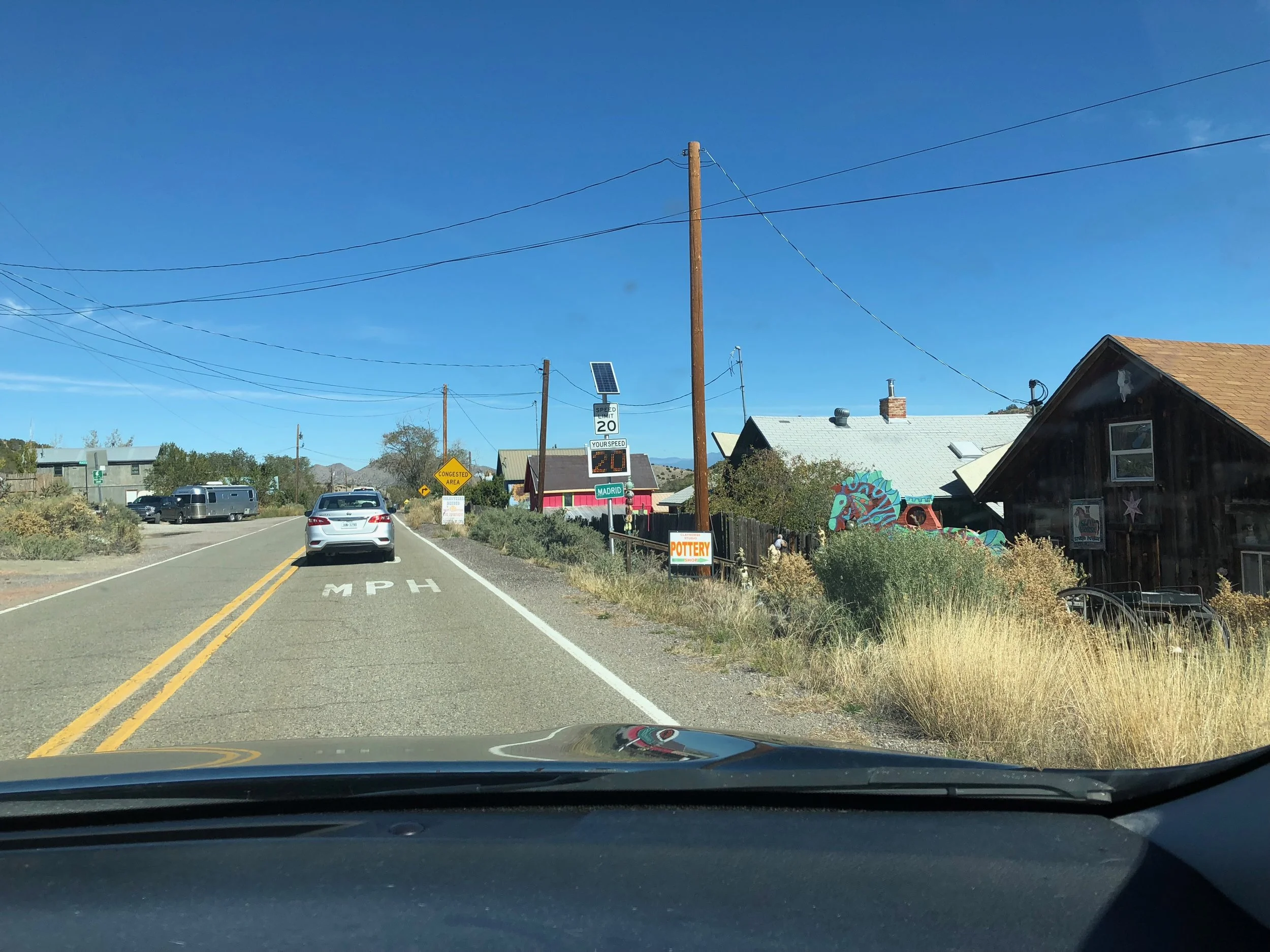The Turquoise Trail through Madrid