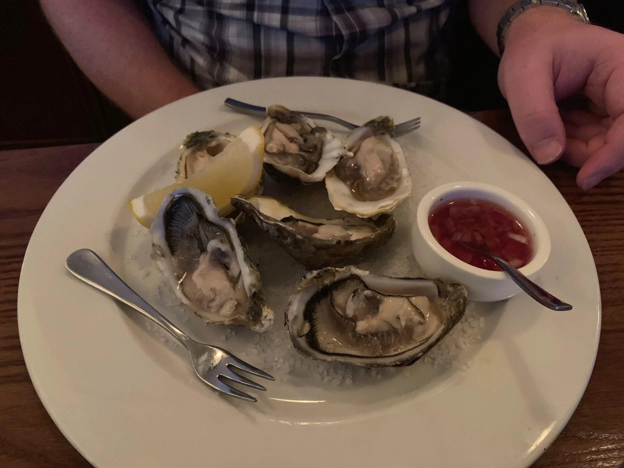 Literally the most delicious oysters ever