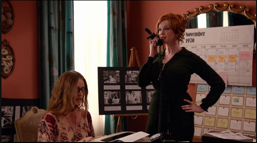  Joan being a boss.