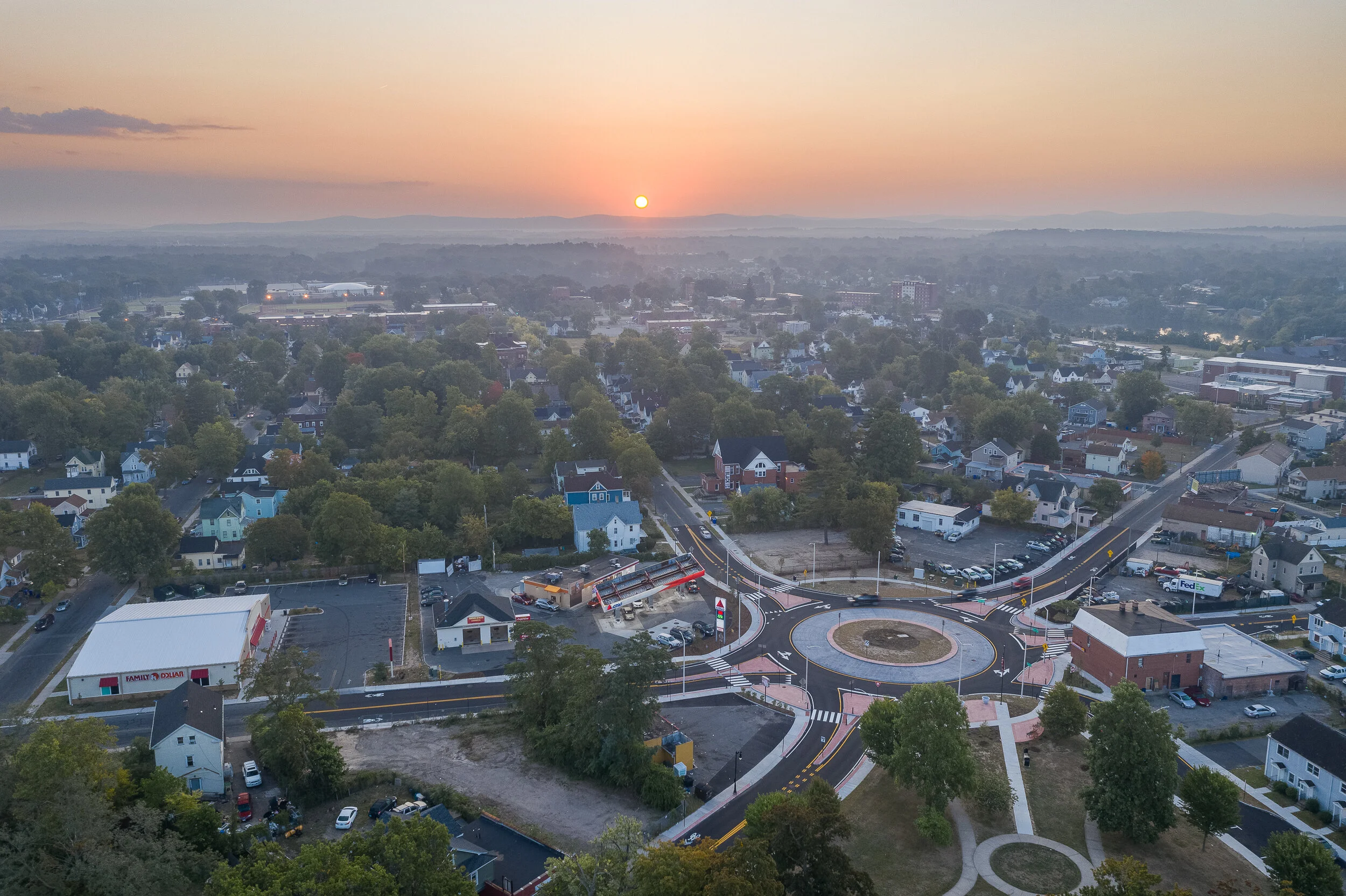   6 Legged Roundabout |  Fuss &amp; O’Neill, Springfield MA 