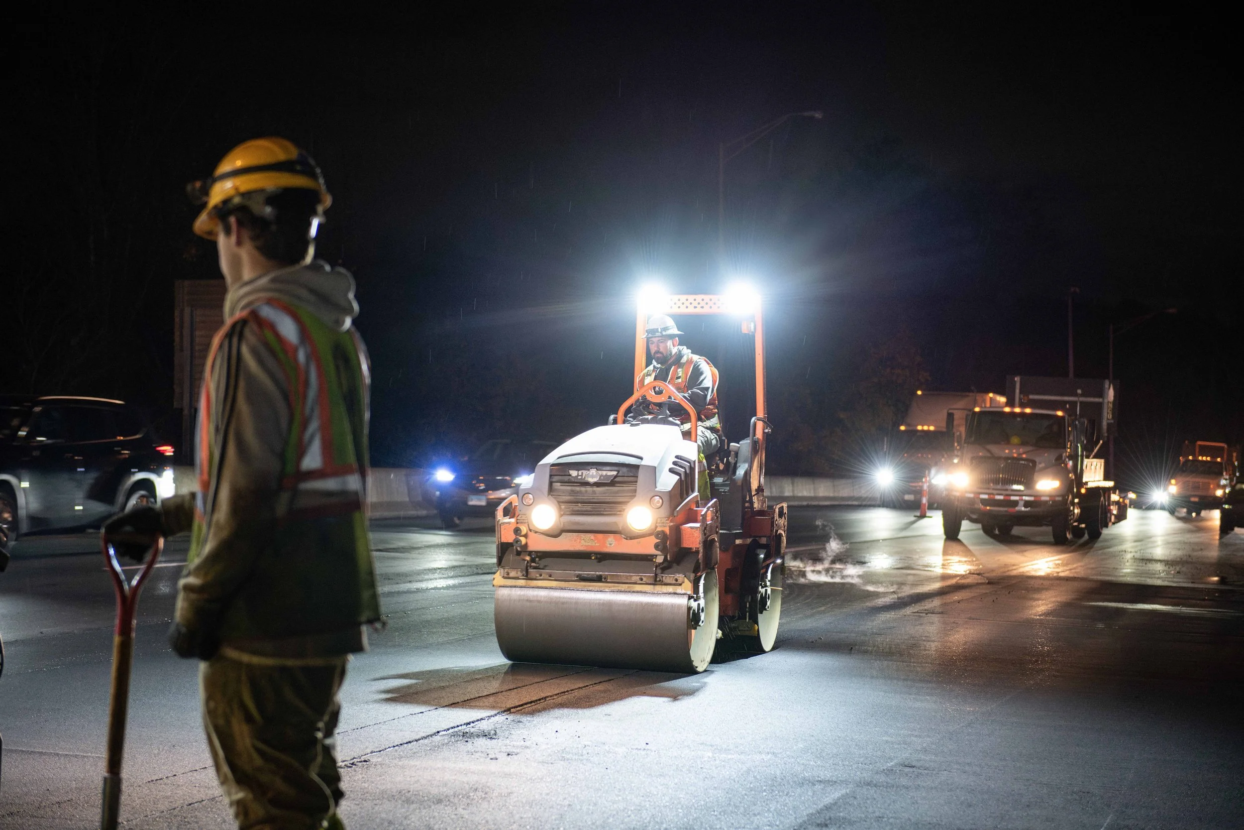   I95 Night Work |  M&amp;J Engineering, Stamford CT 