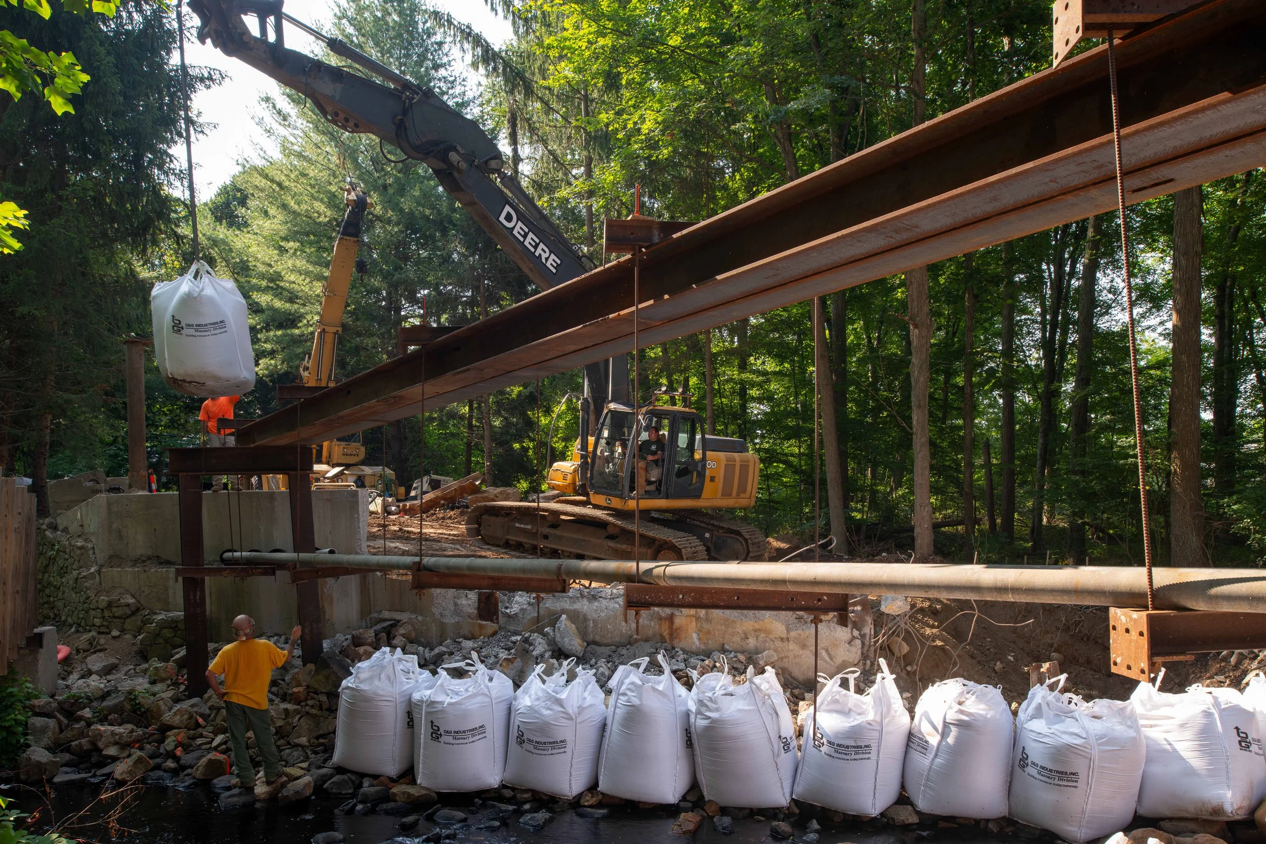   Michaels Way Bridge |  M&amp;J Engineering, Weston CT 