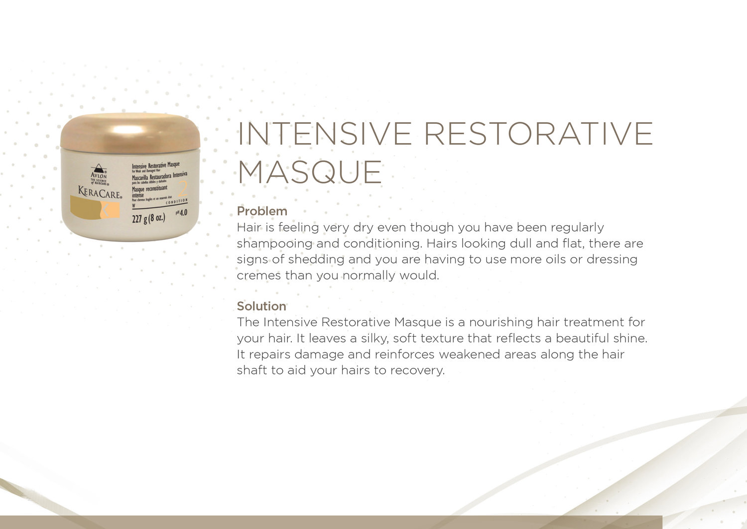 KeraCare Intensive Restorative Masque