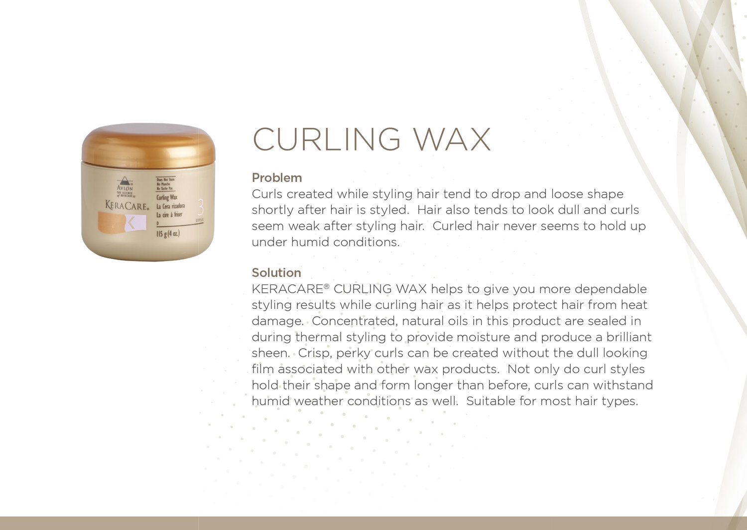 KeraCare Curl Wax