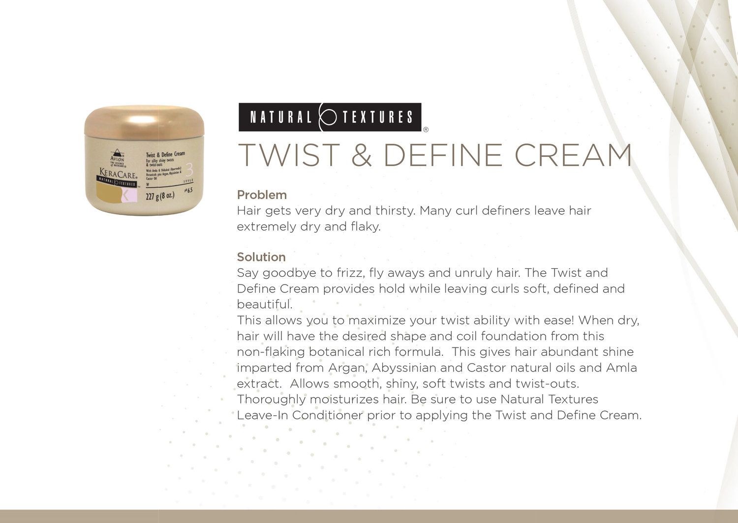 KeraCare Natural Textures Twist & Define