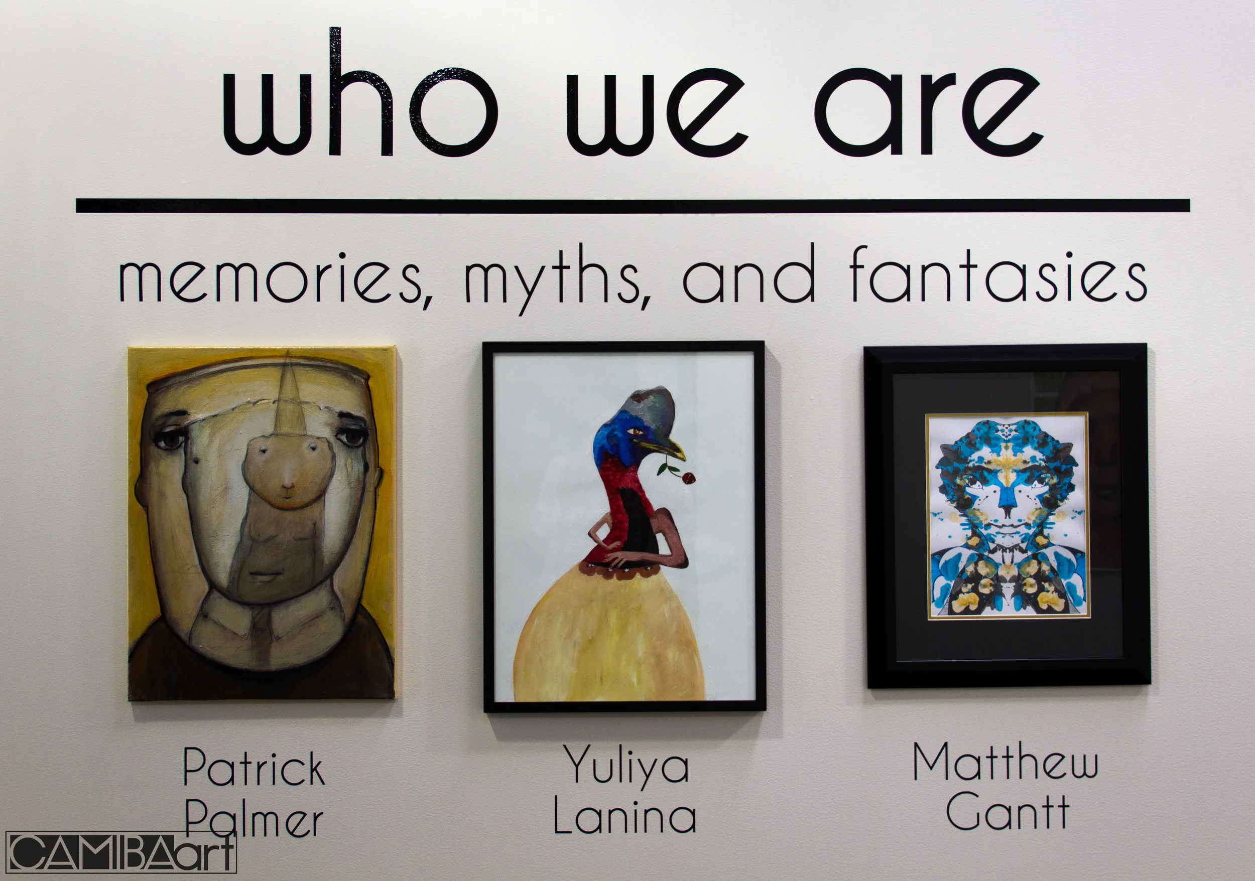 who we are Installation View