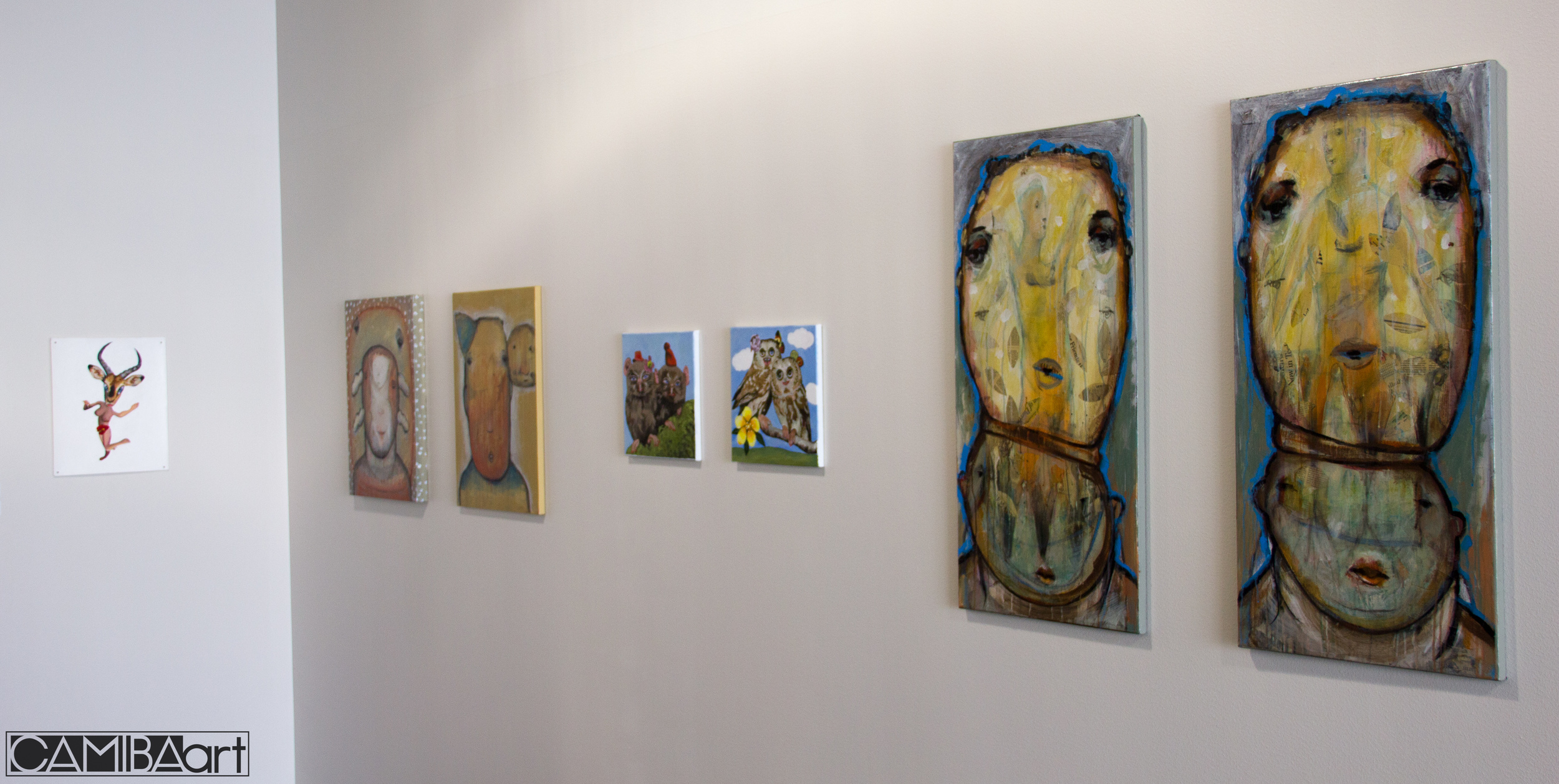 who we are Installation View