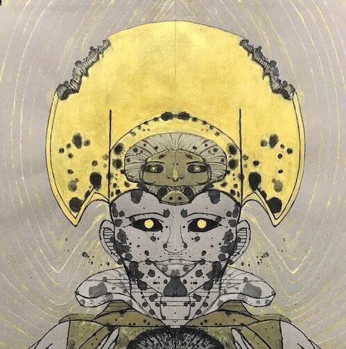 Detail image of “Tithing of the Sun God” by Matthew Gantt