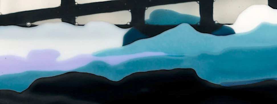 detail of “Alluring View” by Rachel Kalisky