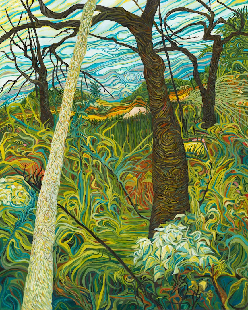 Artwork: High Ridge at Onion Creek Metropolitan Park ~ 2020 ~ 60” x 48”