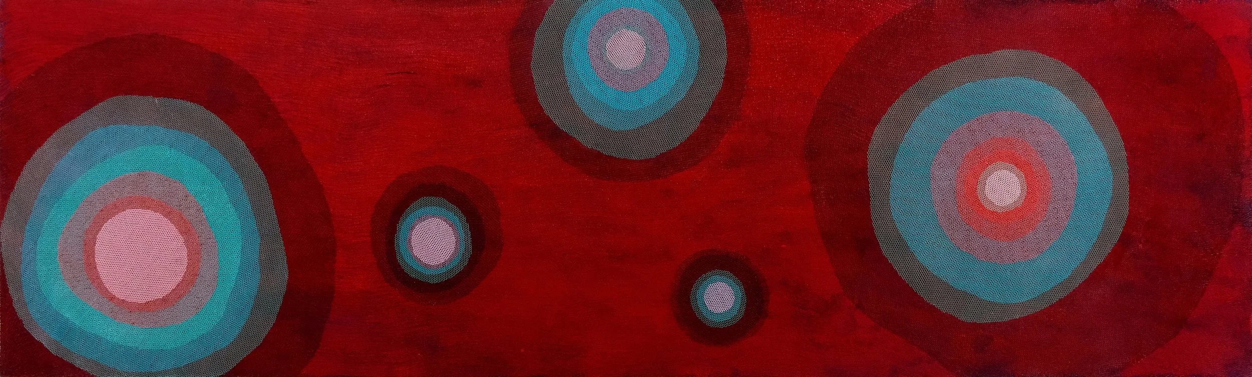 Orna Feinstein ~ Tree Spirit 68 ~ 2022 ~ 24" x 80"