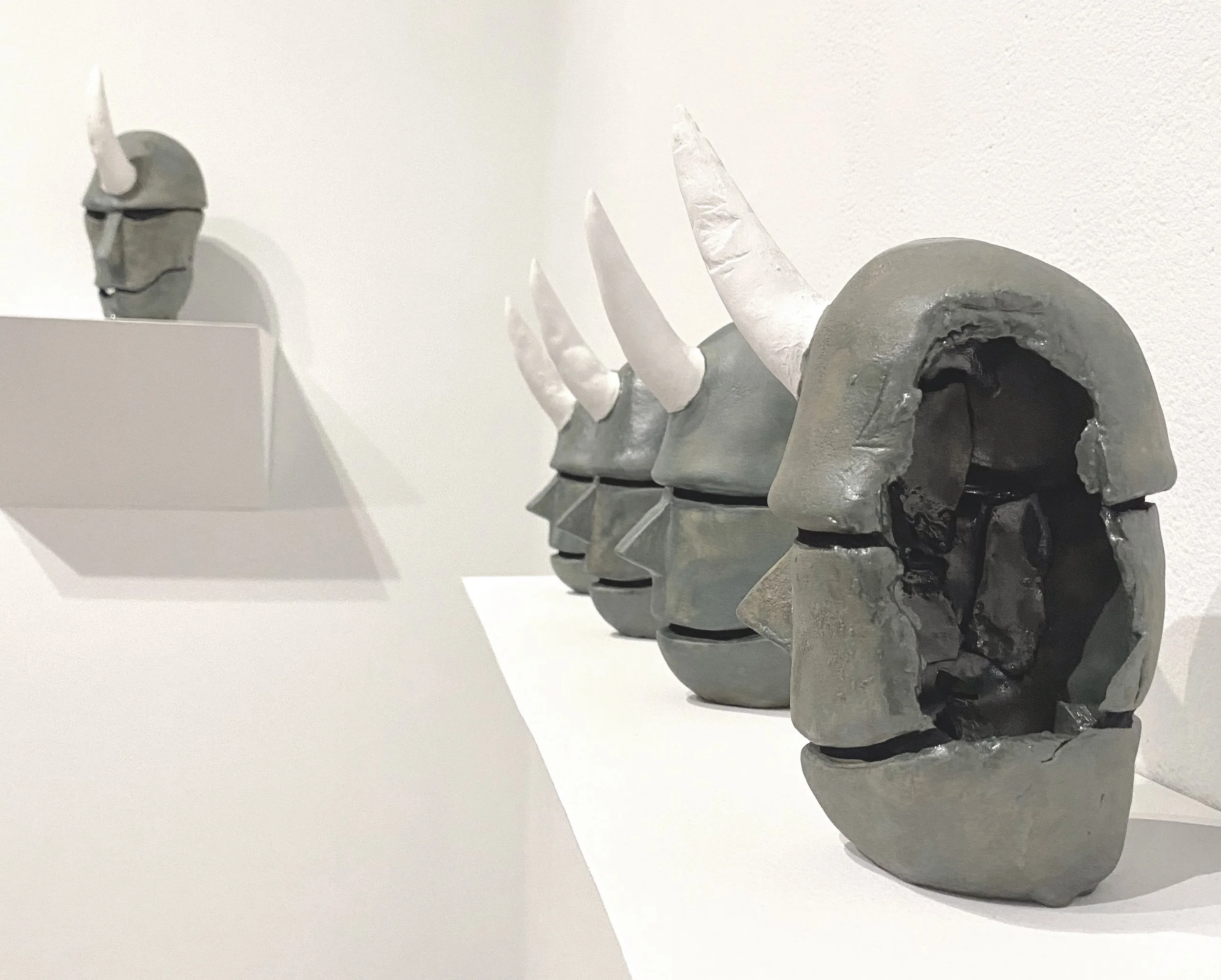 Big and Small Rhinos detail (Hallwalls Contemporary Arts Center)