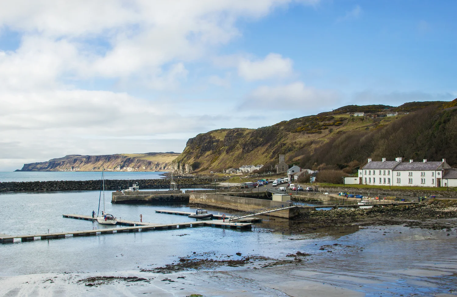Church Bay. The view from breakfast and from our bedroom!