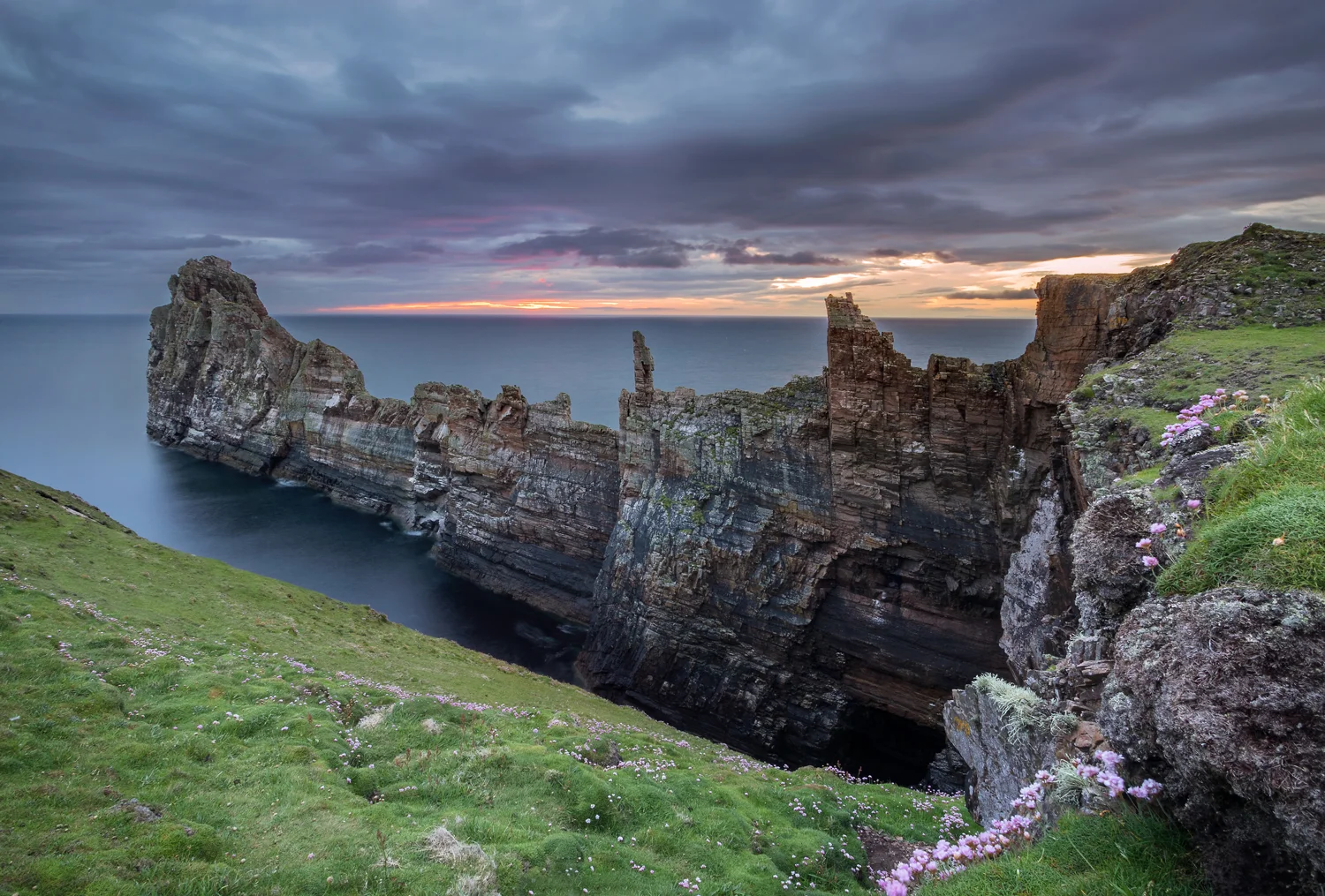 An Eochair Mhor, viewed at sunrise.