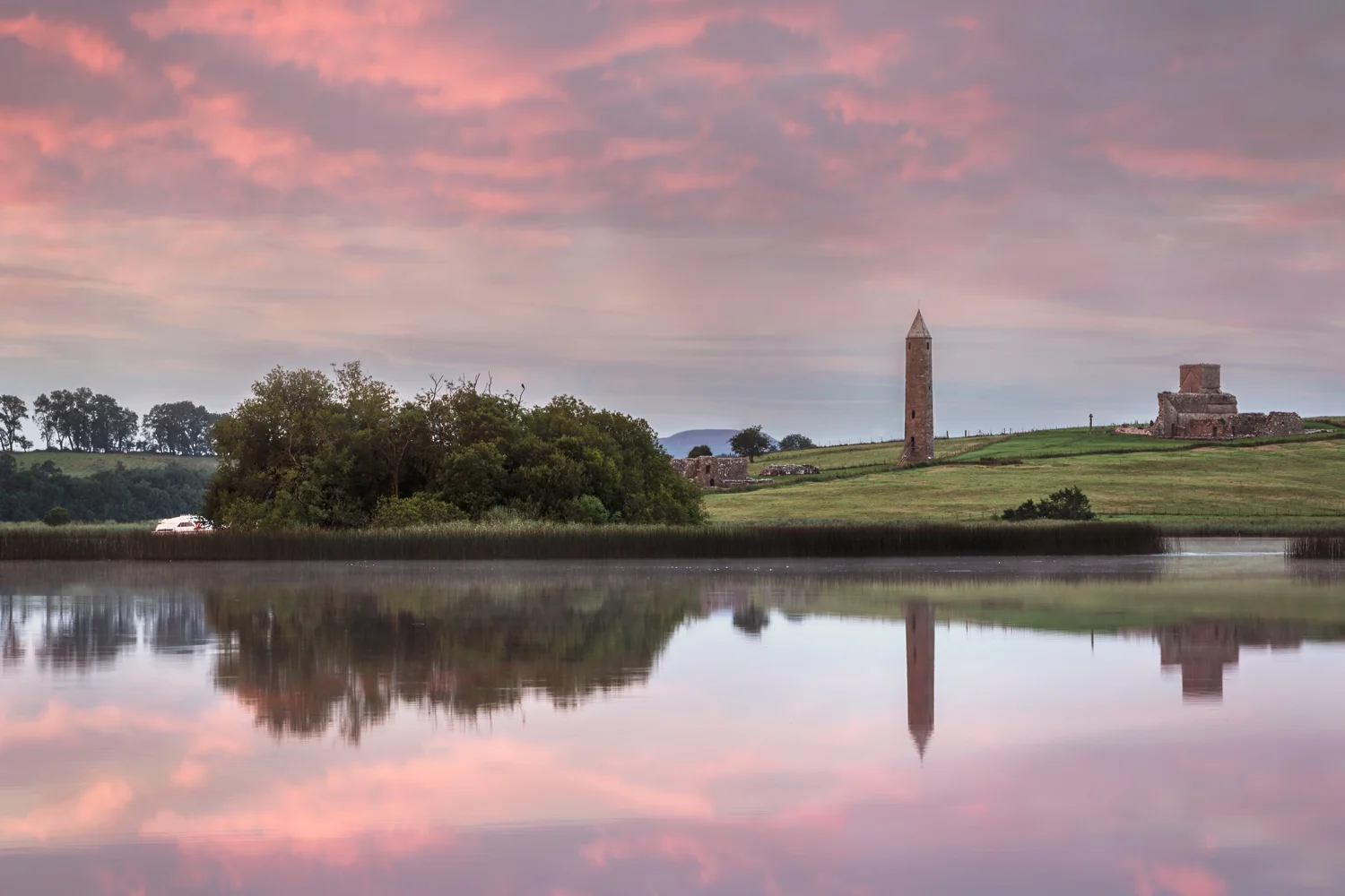 Devenish Island at sunrise