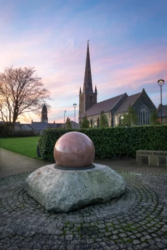 Castle Gardens - Winter Sunset