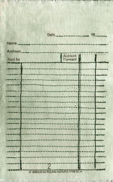 Sales Slip 2