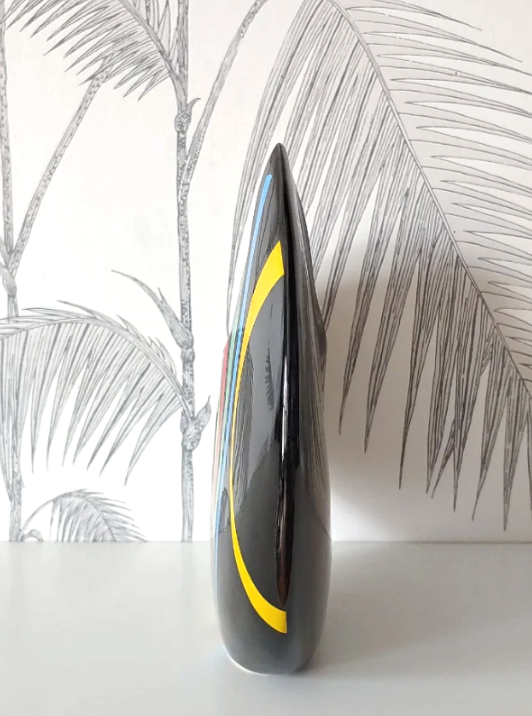 Toyo Japan, Velocity Collection, Art Vase, circa 80's 3.png