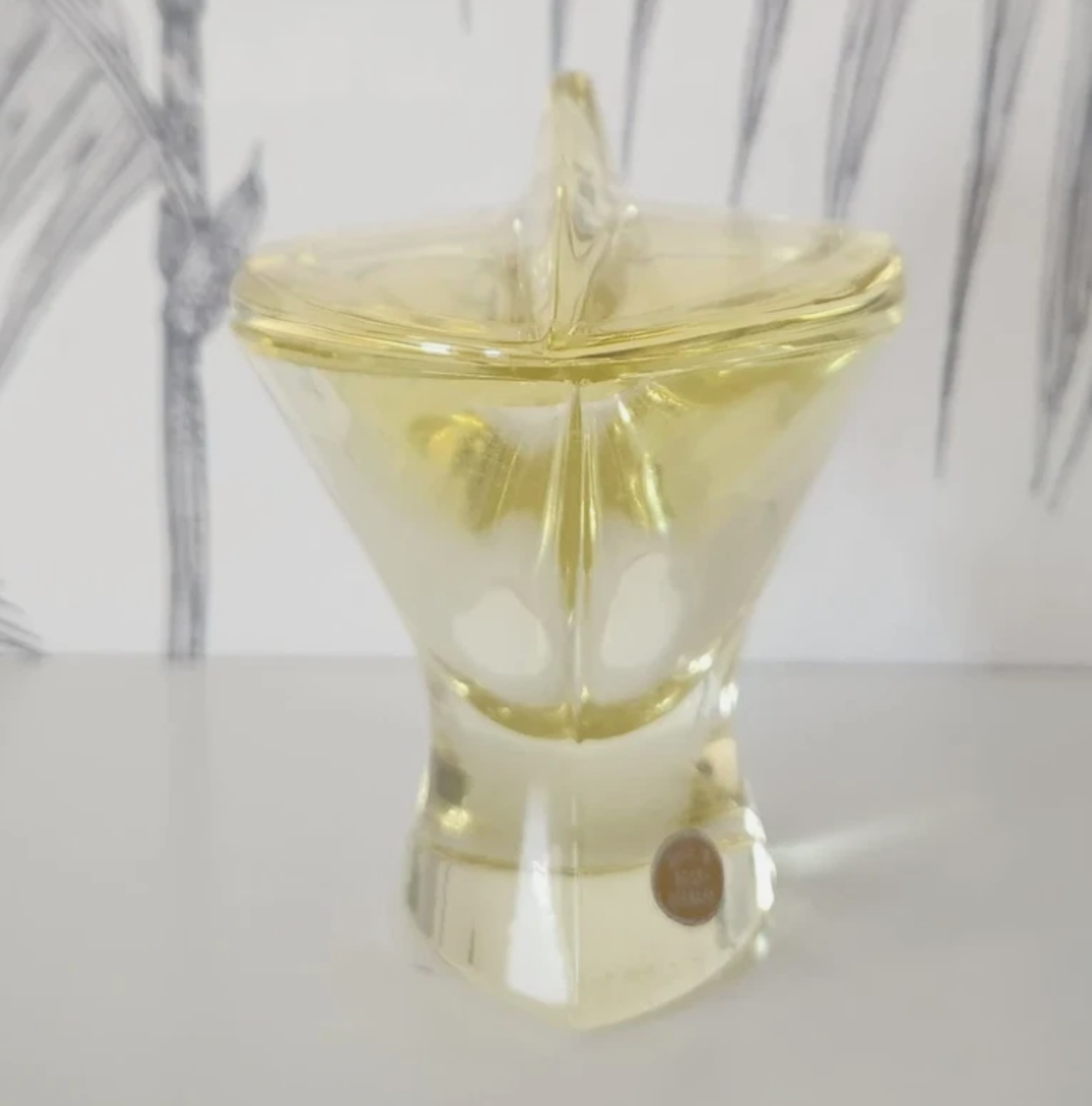 Vintage Bowl, Jewelry, Thick and Heavy Glass, made in West Germany, Art Deco 2.png