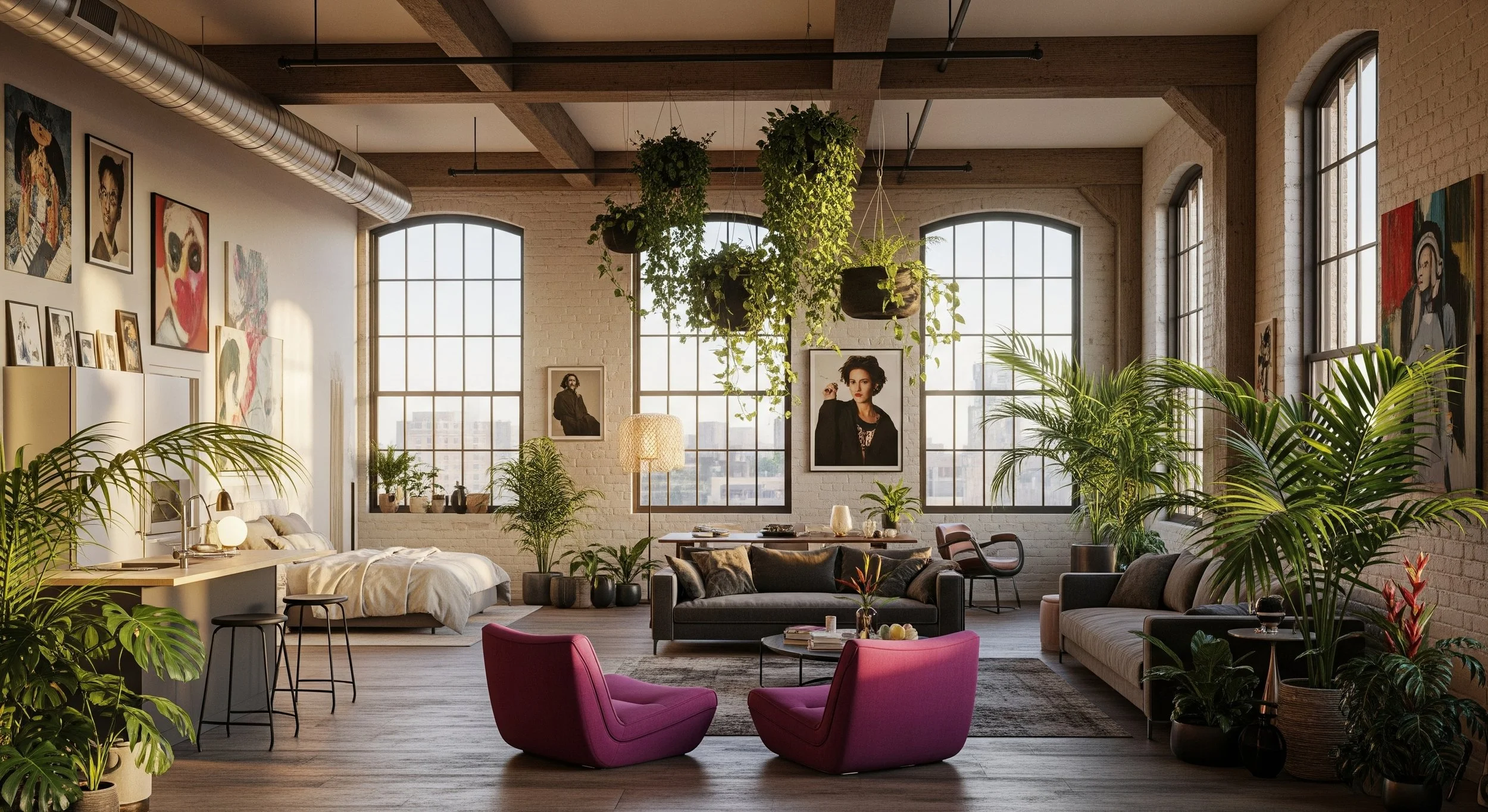 Interior Designer in Boston, Ma. Interior plant Styling