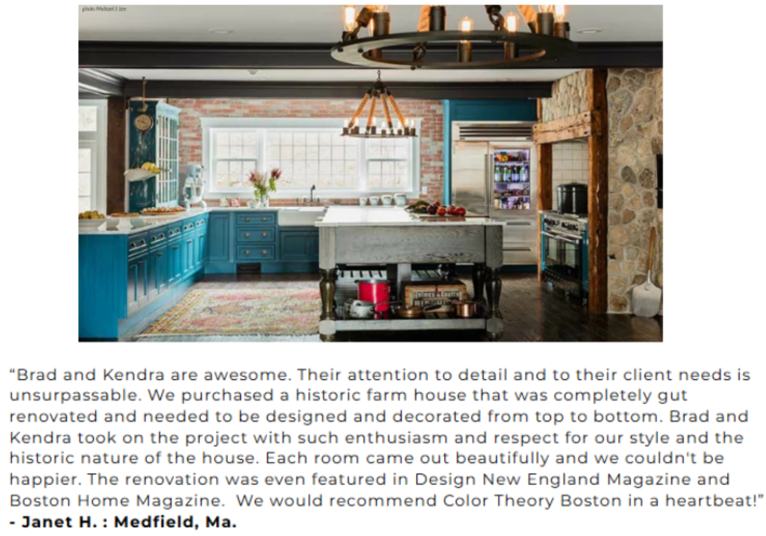 Boston Interior Designer Kitchen Renovation