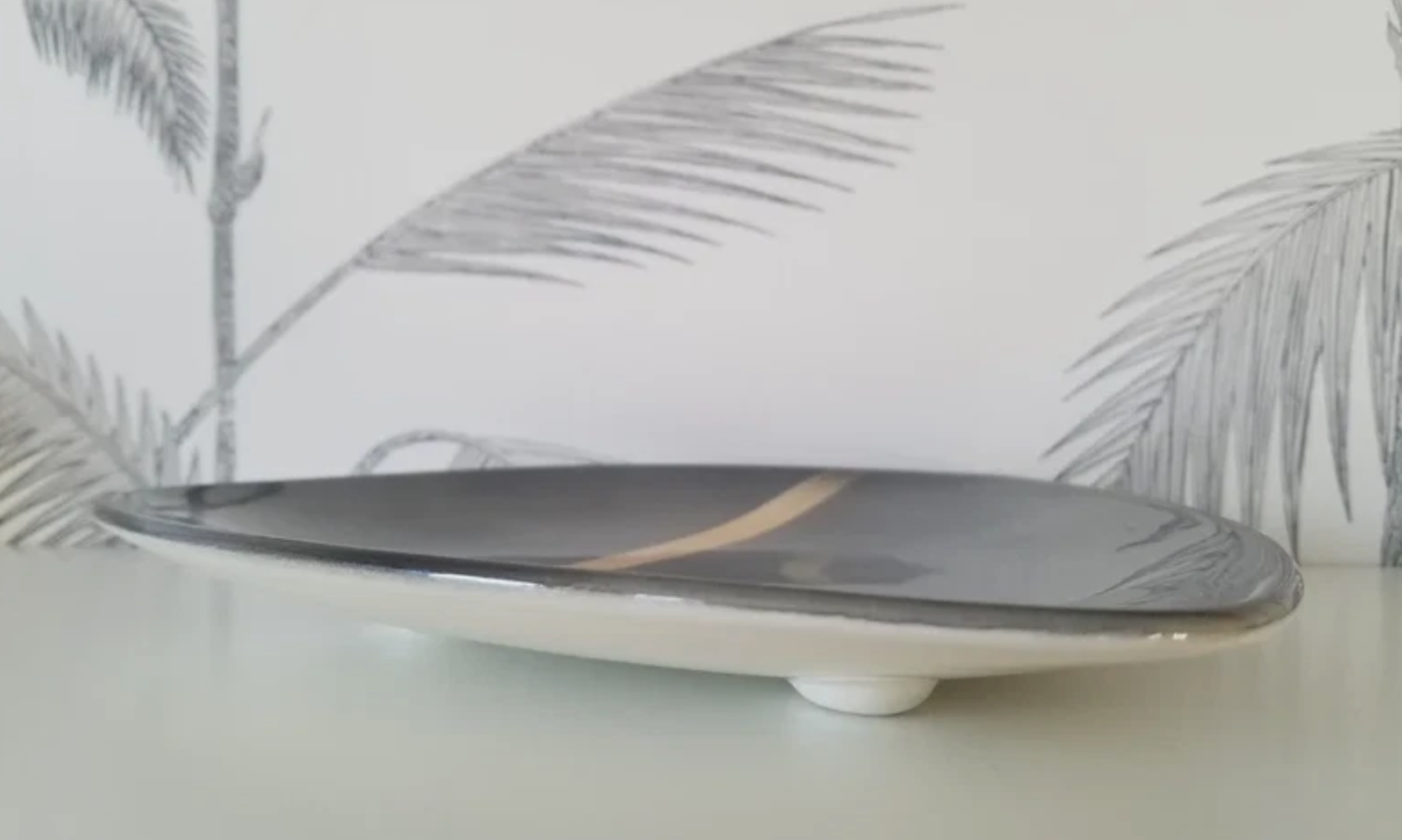 Vintage Decorative Plate by Harris and Stiles, 1983, Contemporary Art 3.png