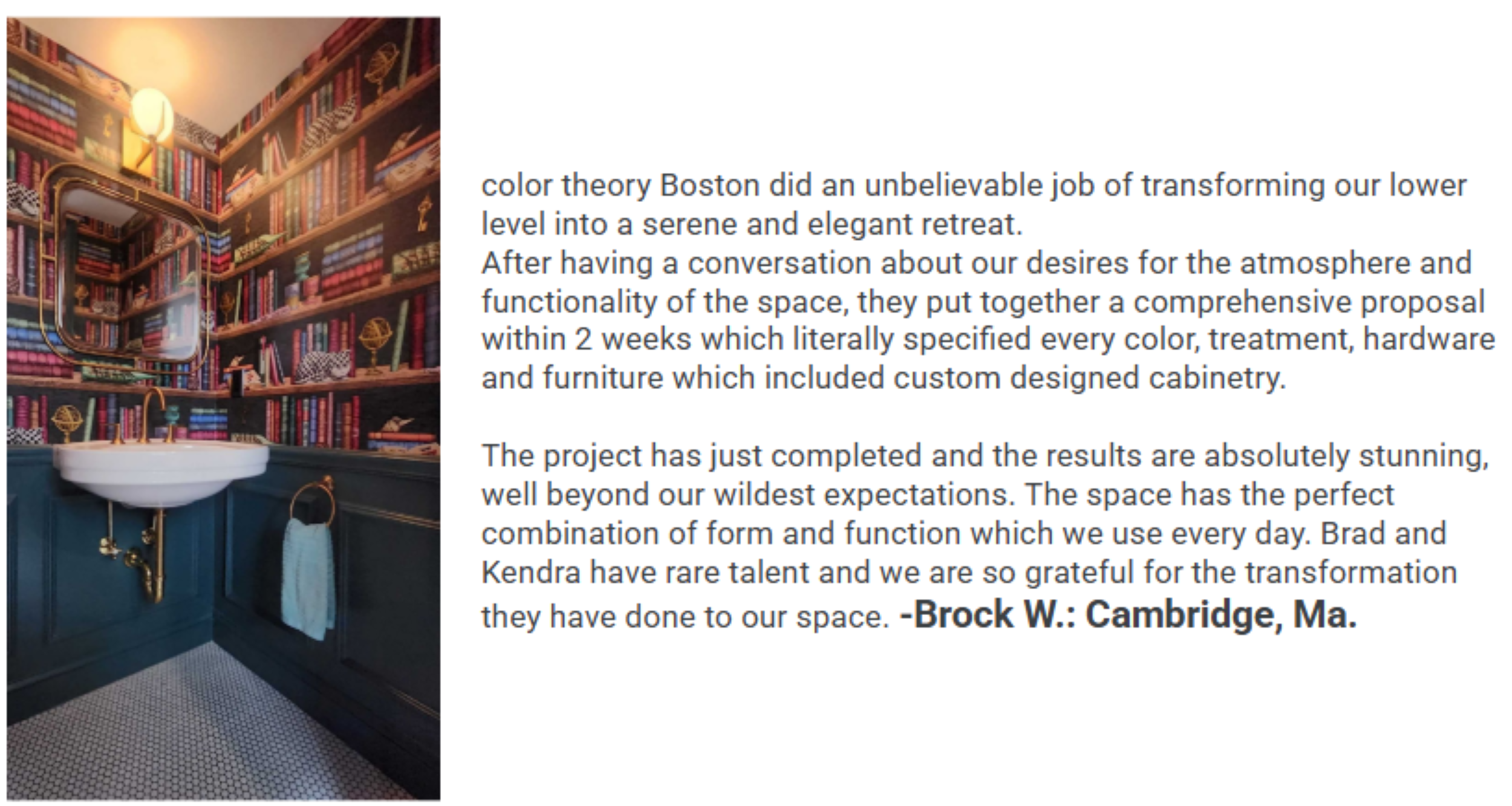 Boston Interior Designer Bathroom Renovation