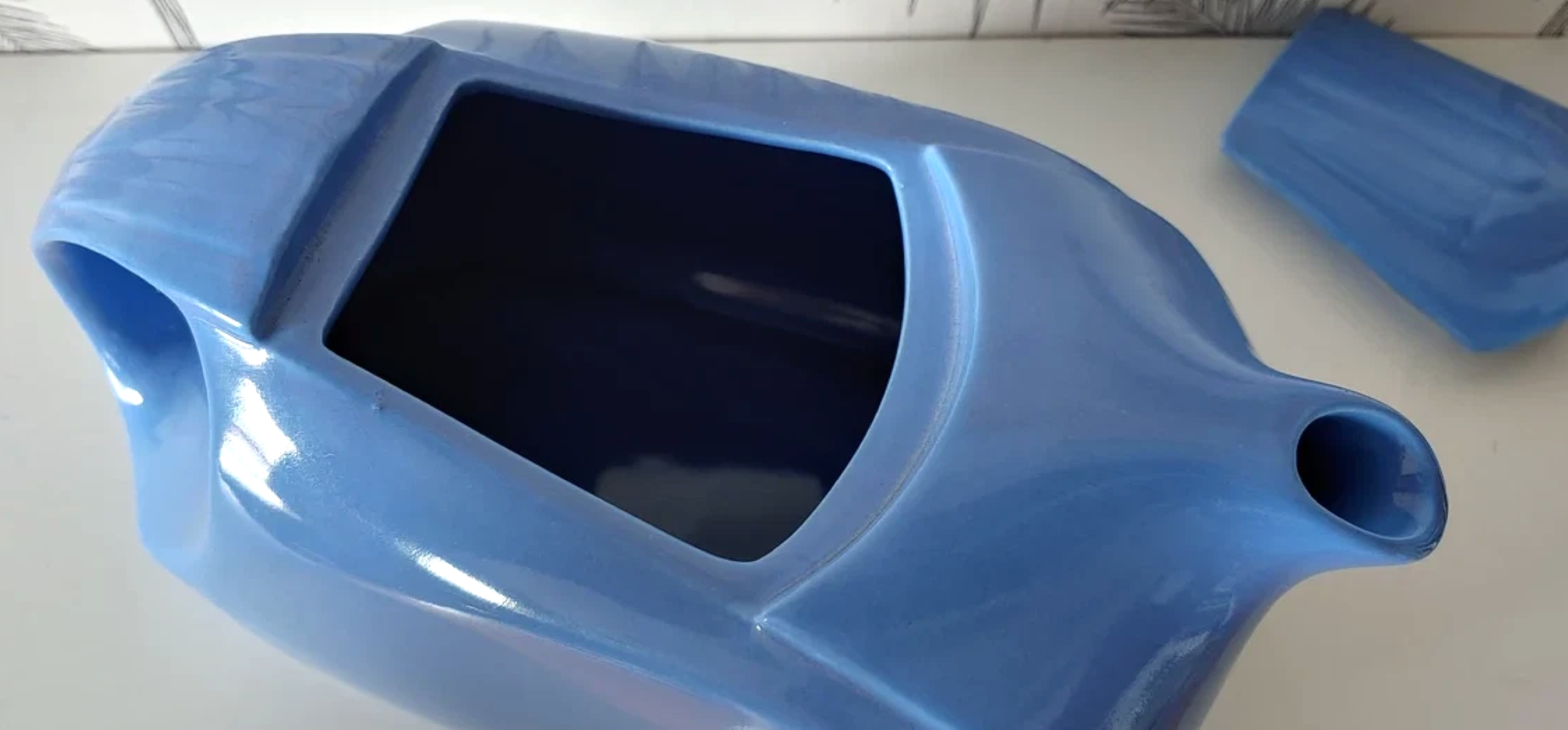 Vintage Teapot, The Hall China Co., made for Westinghouse, circa 40's 6.png